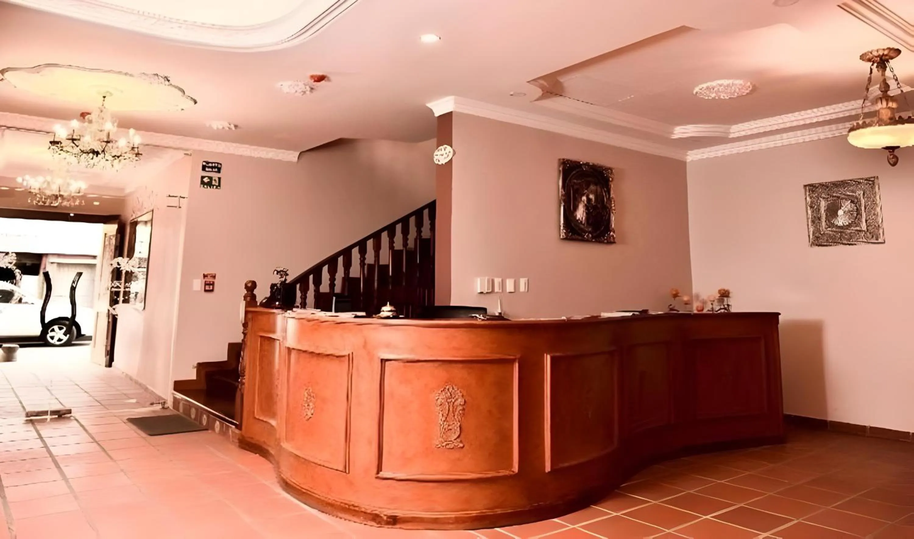 Lobby or reception in Hotel Boutique Casa Ruth en Cuenca