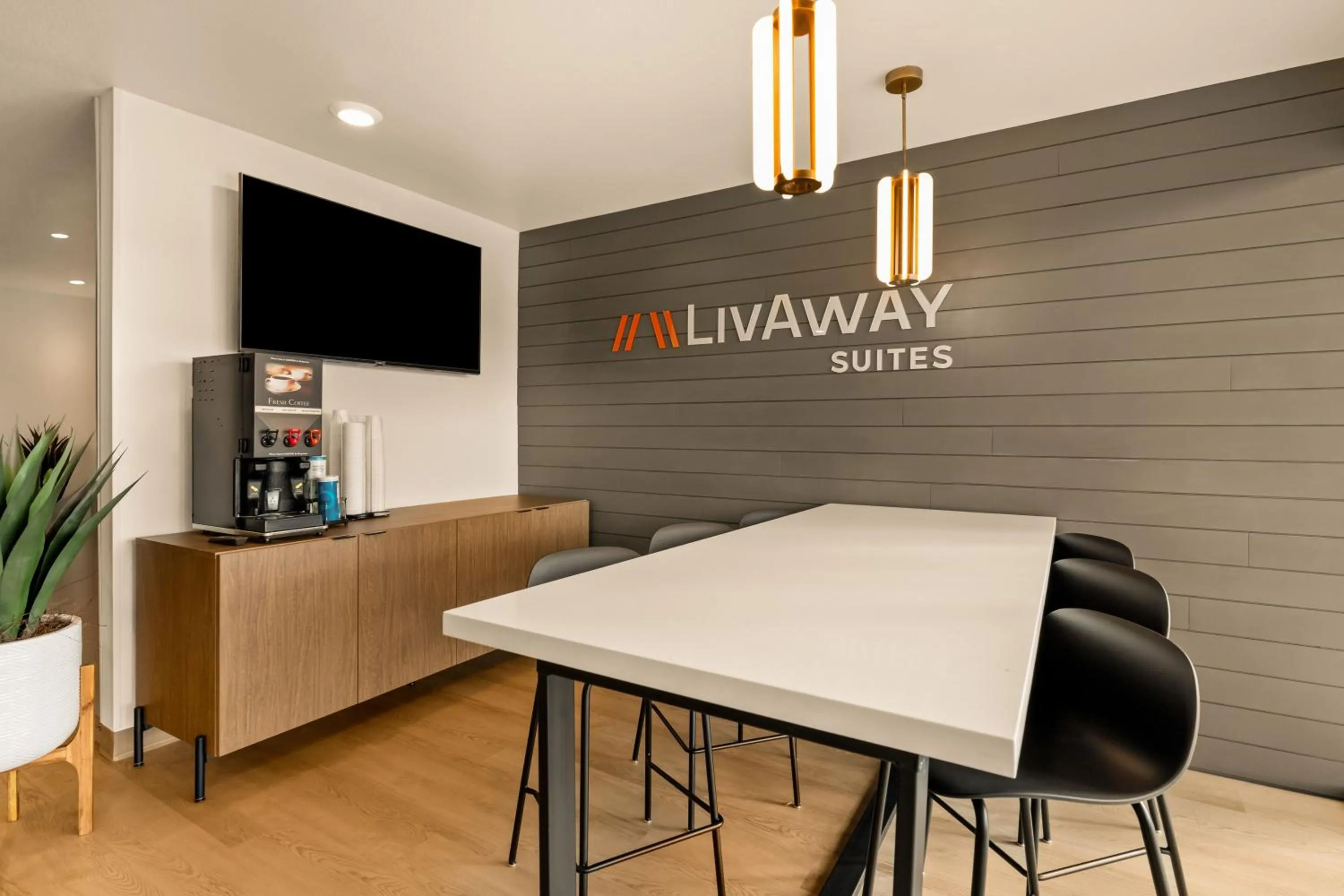 Lobby or reception in LivAway Suites Nashville-Smyrna
