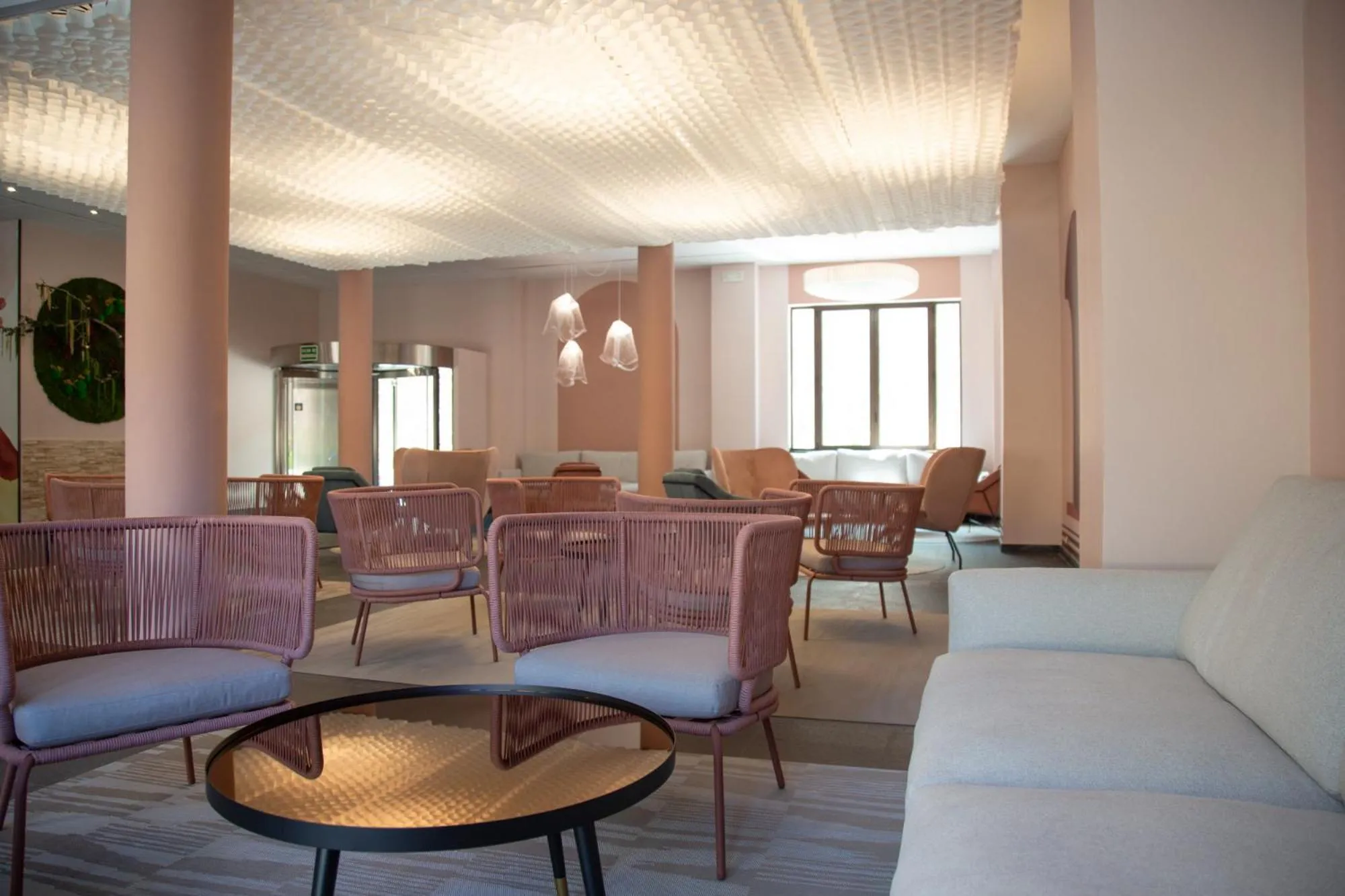 Lobby or reception in Hotel Real Balneario Carlos III