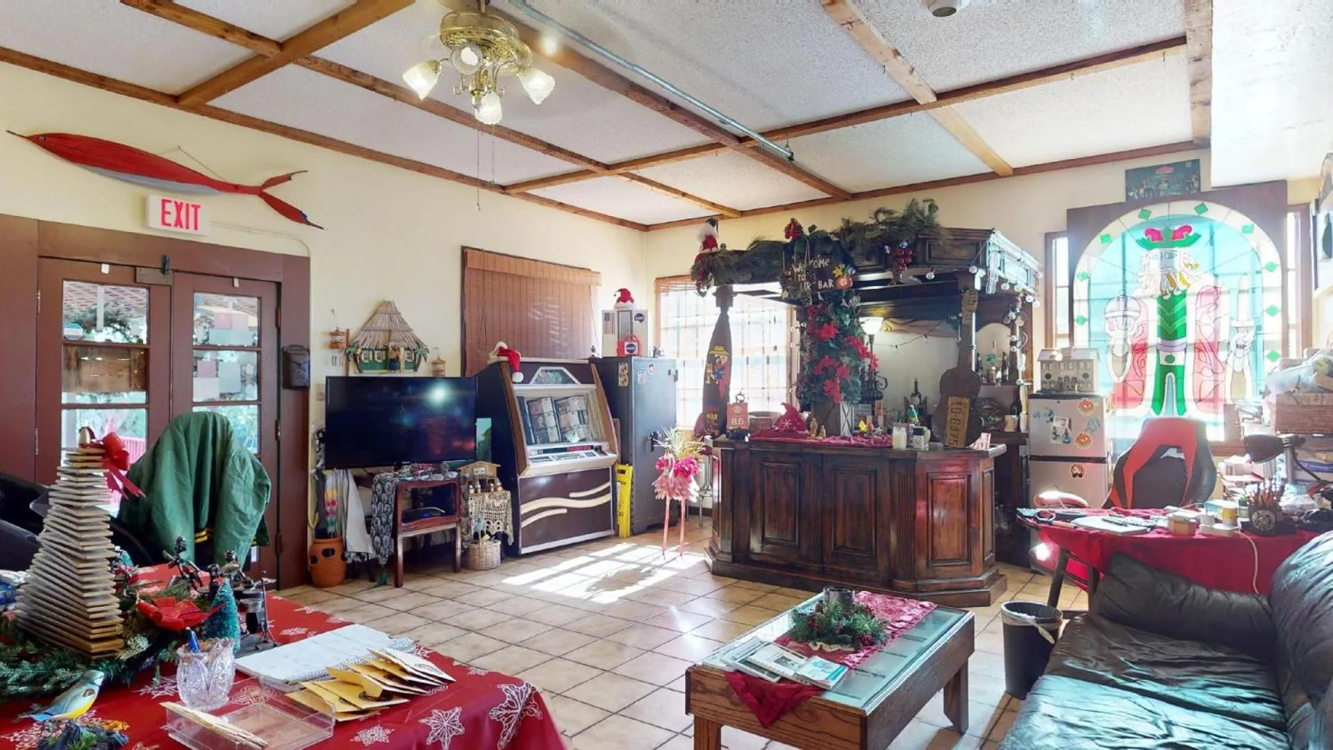 TV and multimedia in Casa Coquina del mar Bed and Breakfast
