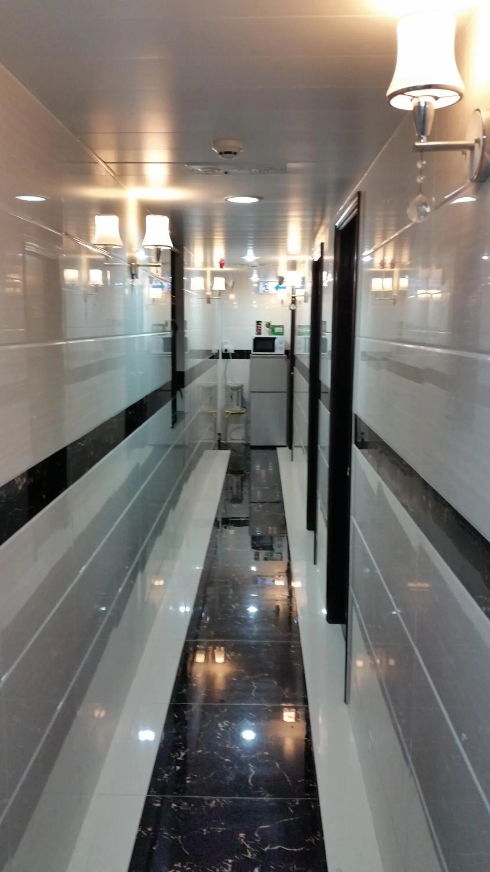 Decorative detail in Sydney Hostel