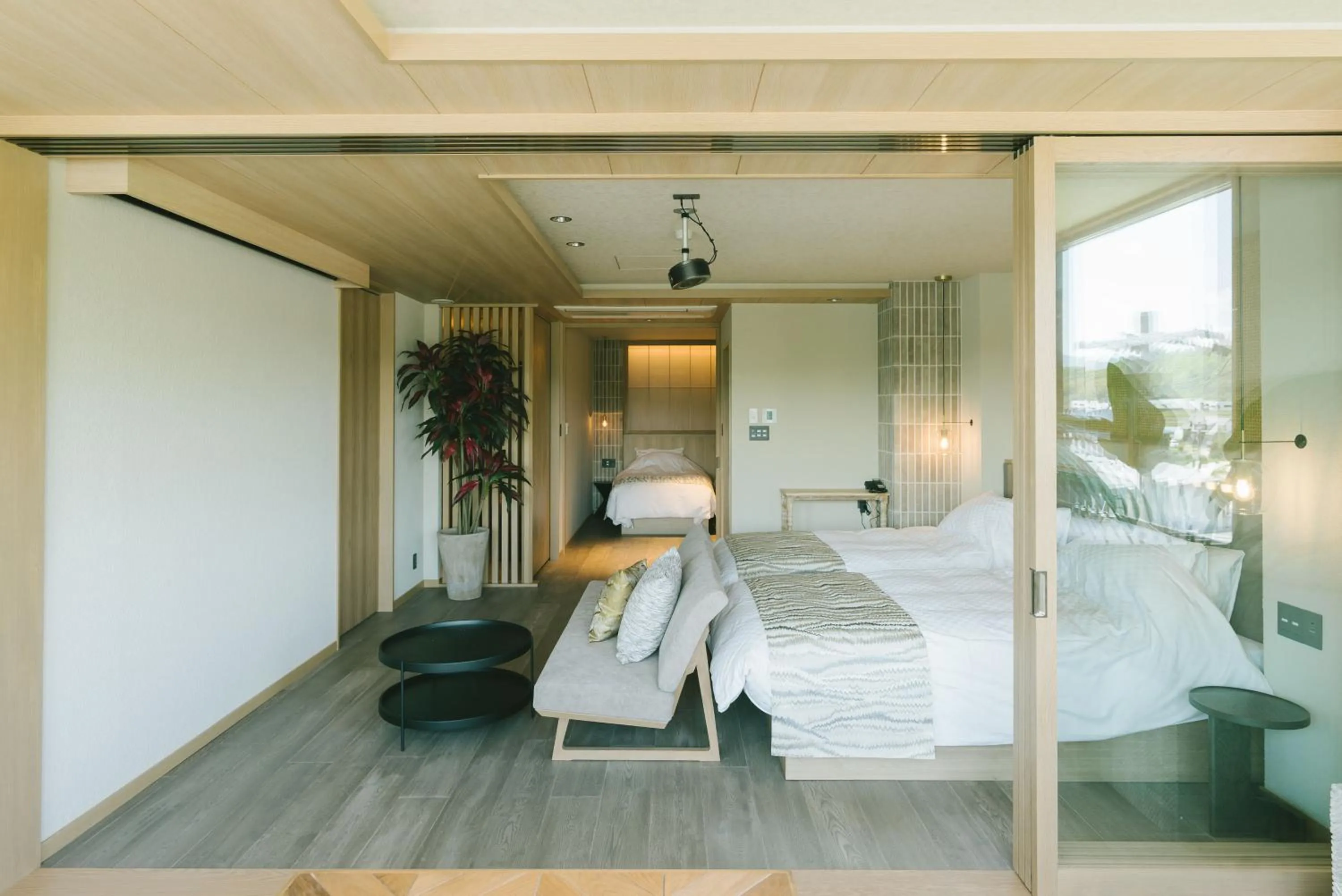 Bed in HOTEL & KOTEI SOKA