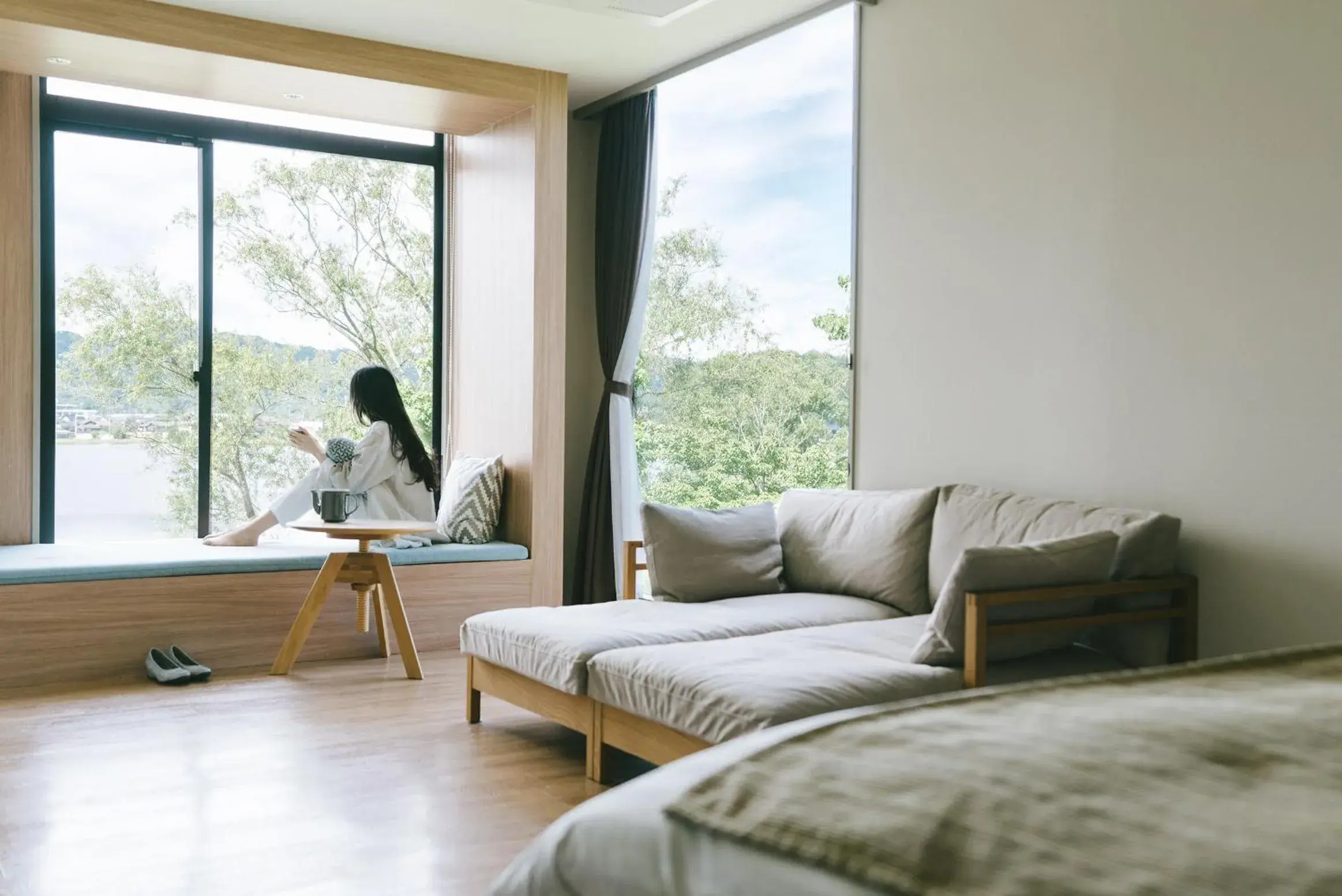 King Room with Lake View in HOTEL & KOTEI SOKA King Room with Lake View in HOTEL & KOTEI SOKA