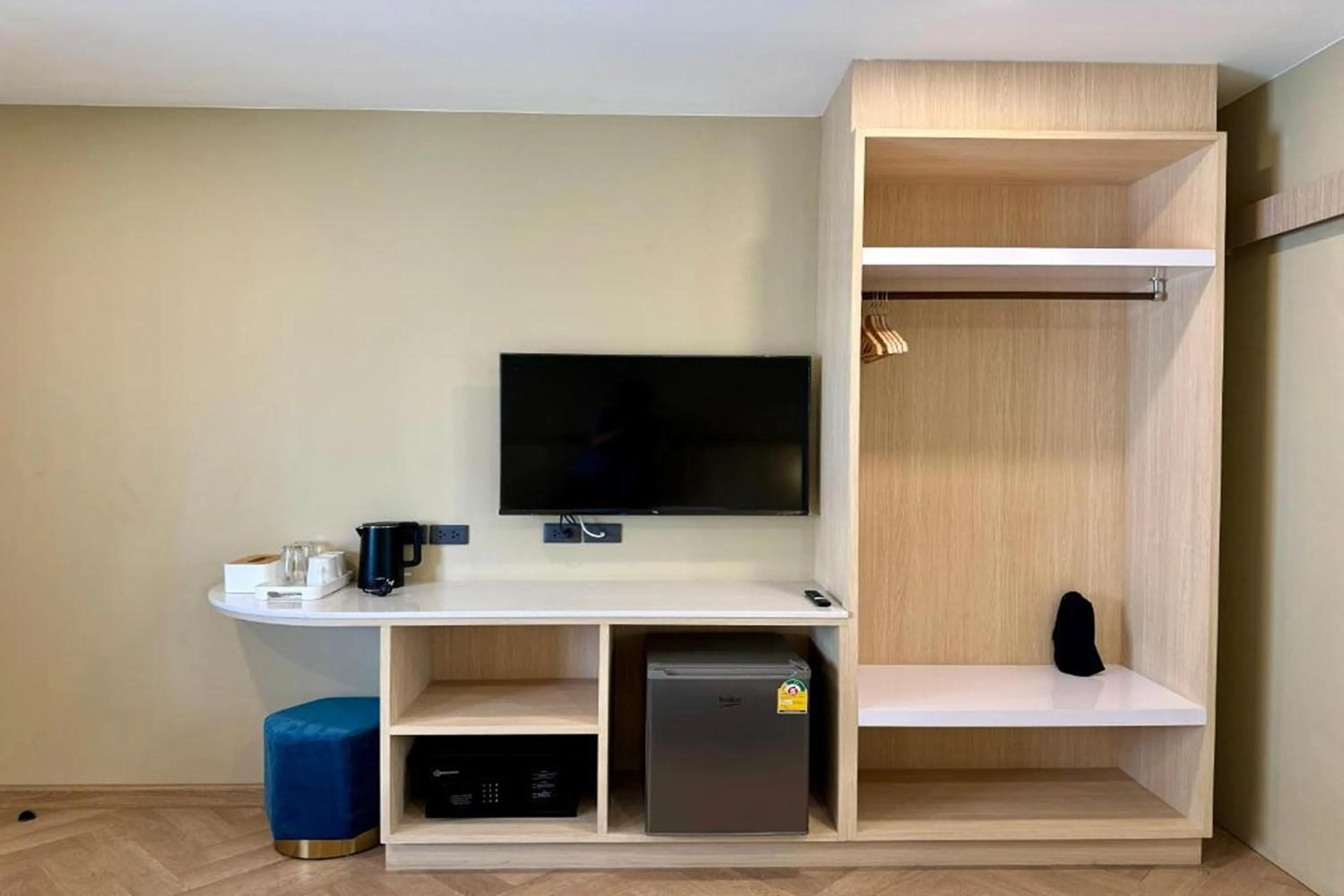 Bedroom in Parcel Hotel Bangkok