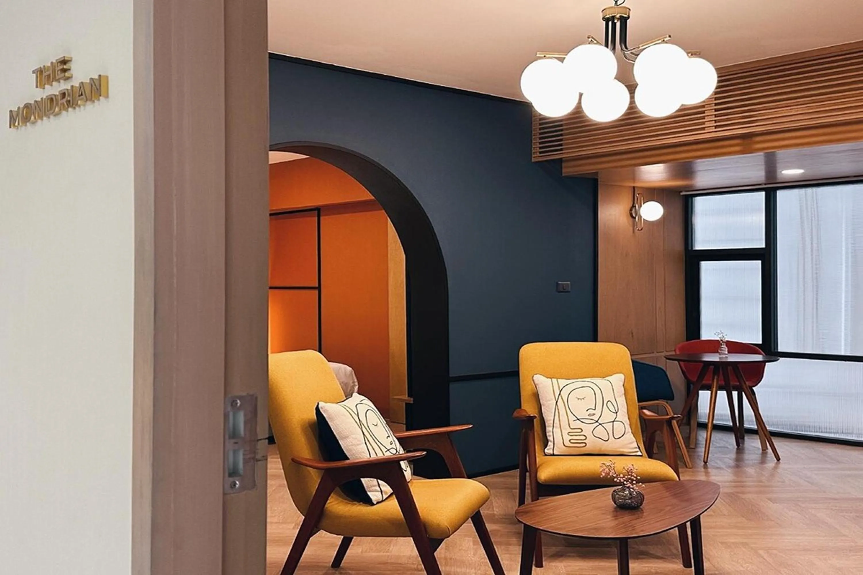 Seating area in Parcel Hotel Bangkok