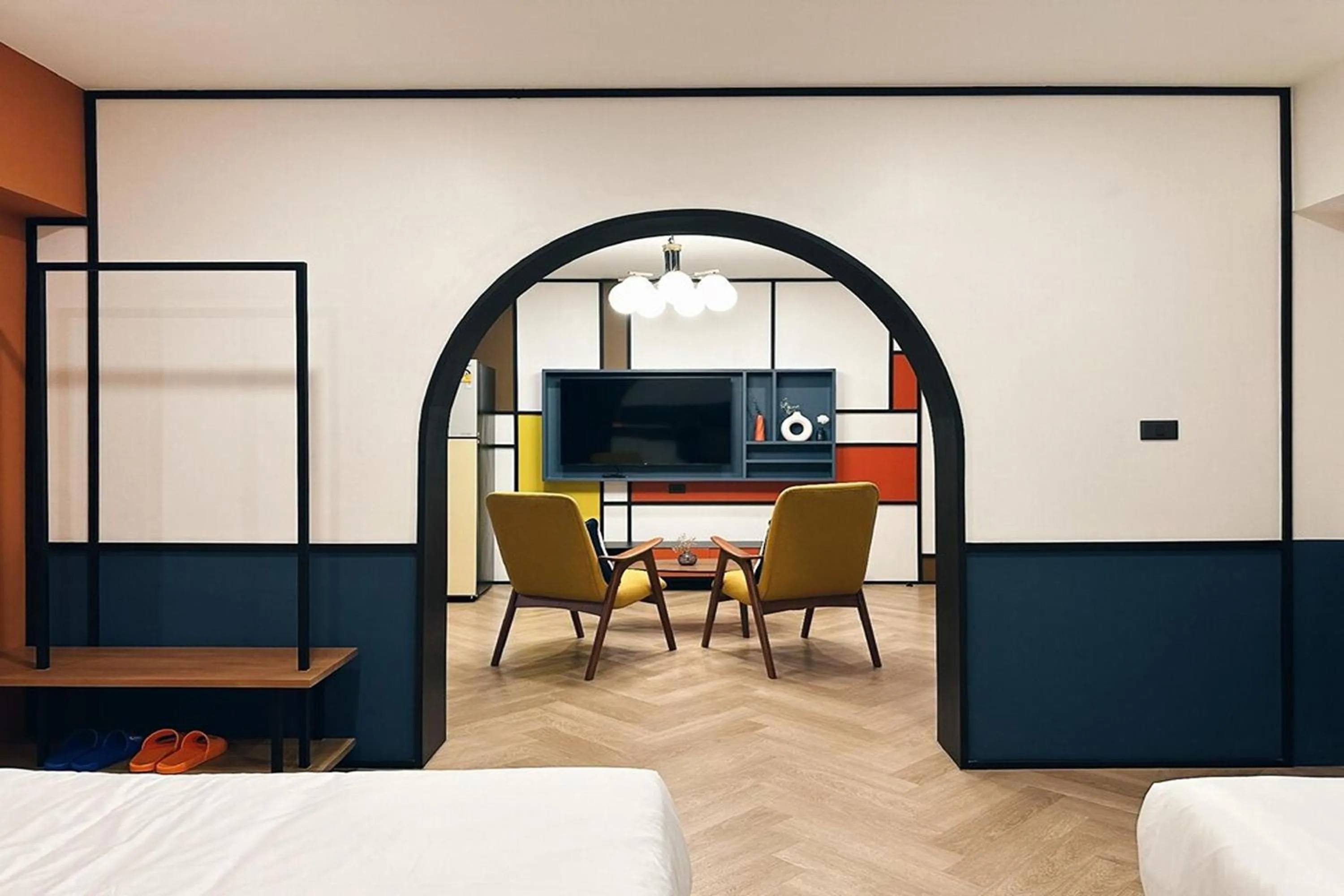 Bedroom, Bed in Parcel Hotel Bangkok