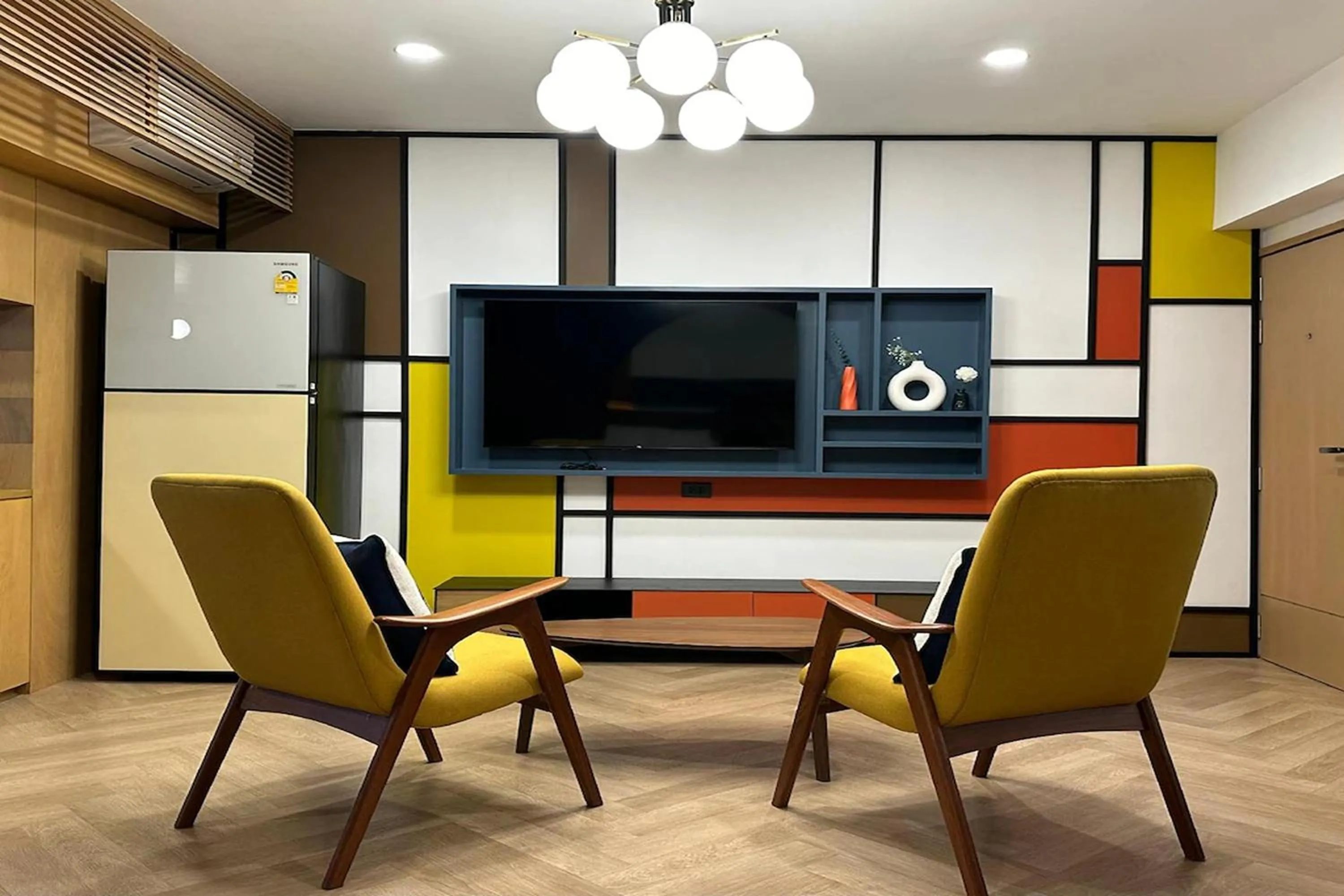 Seating area in Parcel Hotel Bangkok