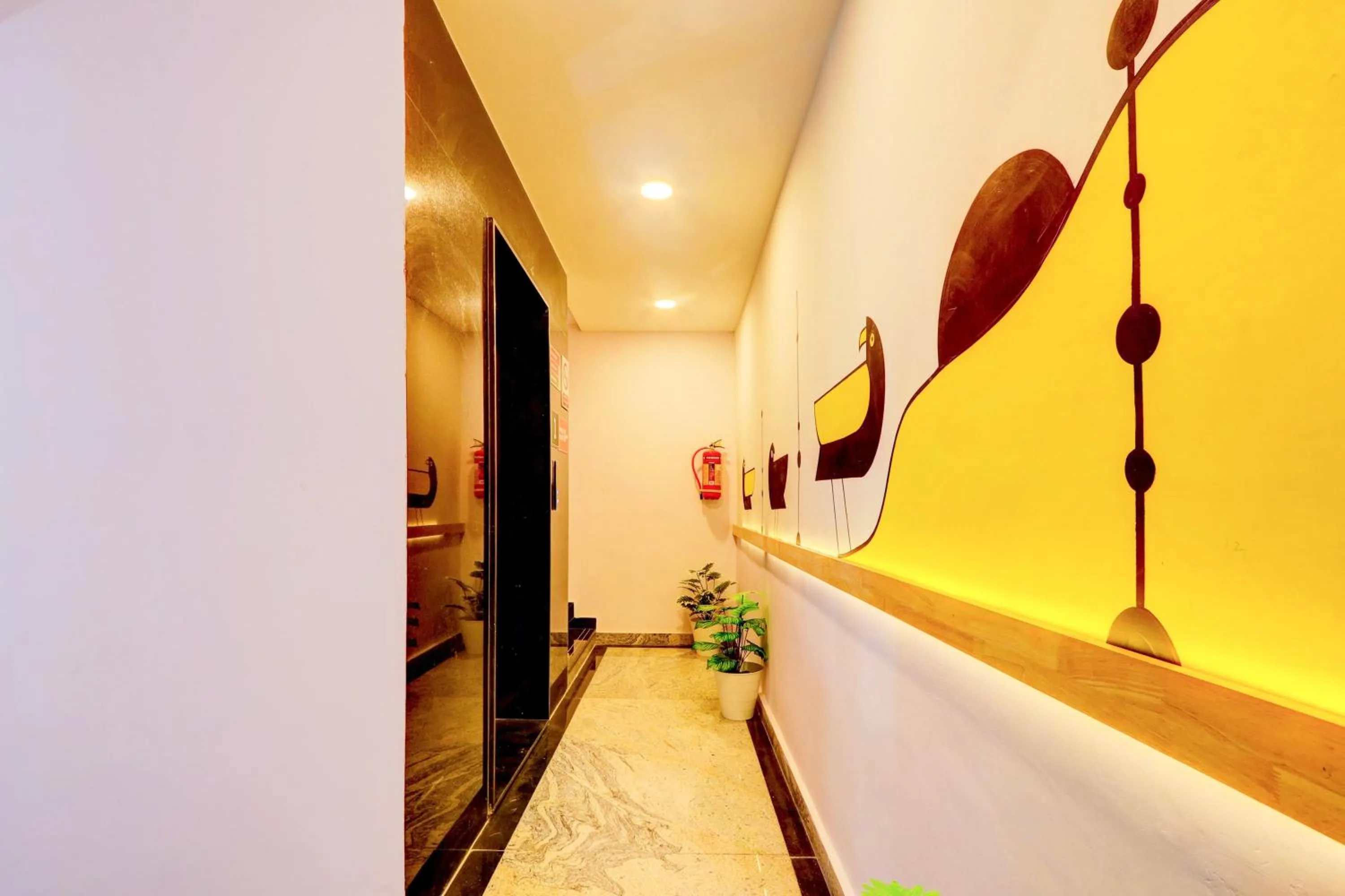 Lobby or reception in Super Townhouse CASA GRAND HIMAYATNAGAR