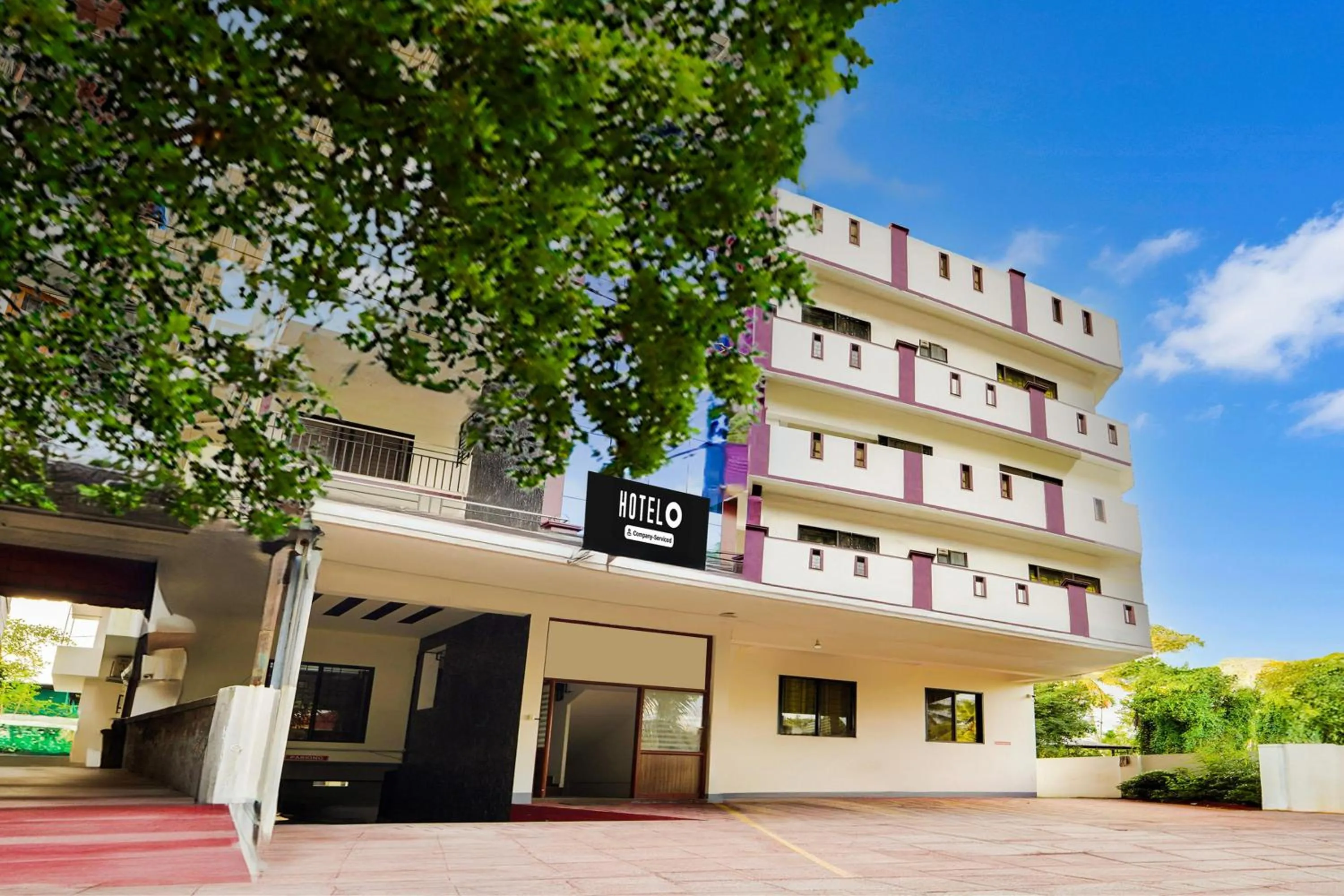 Facade/entrance in Hotel O Cheranelloor Aster Medicity Formerly Abriz Residency