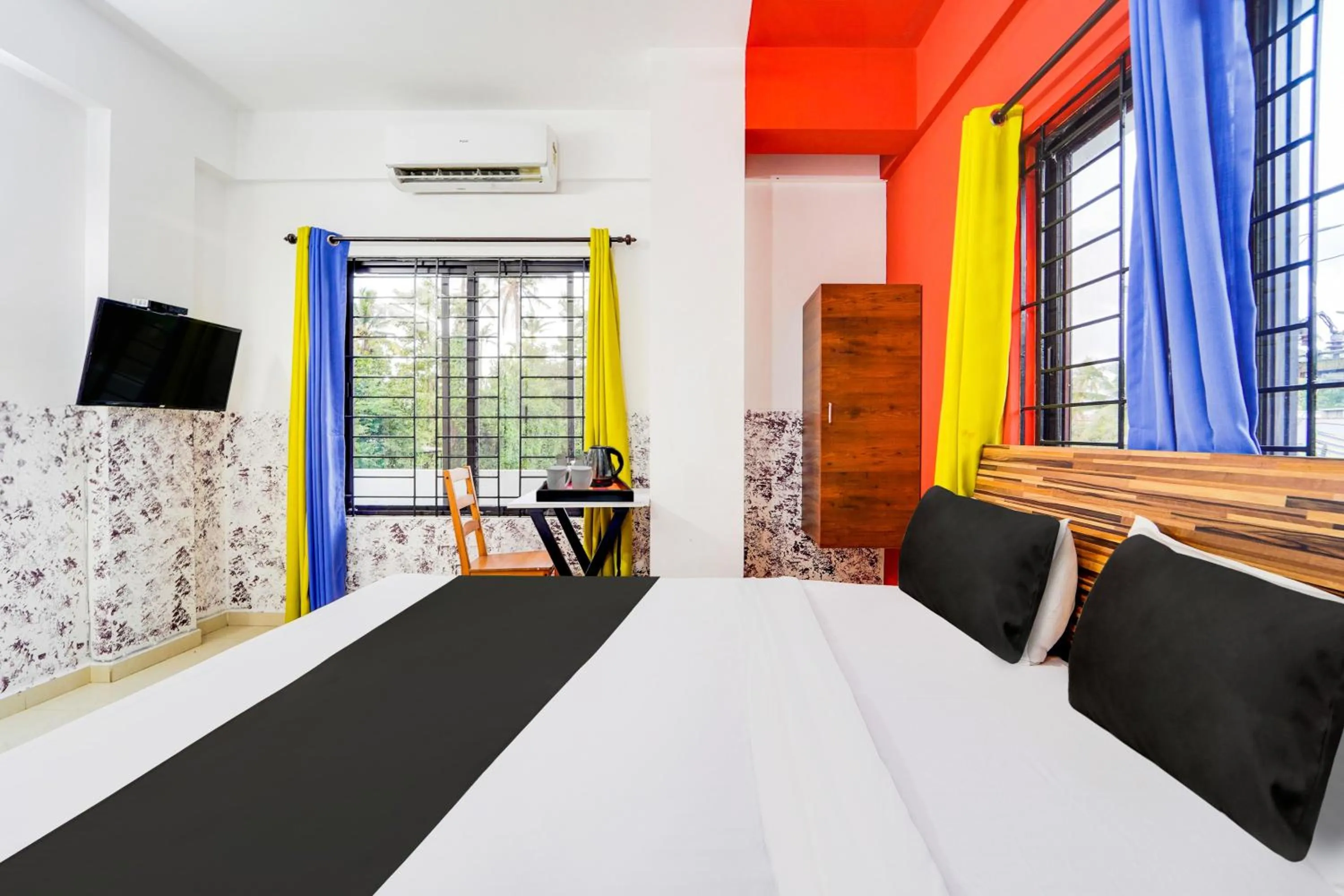 Bedroom, Bed in Hotel O Cheranelloor Aster Medicity Formerly Abriz Residency