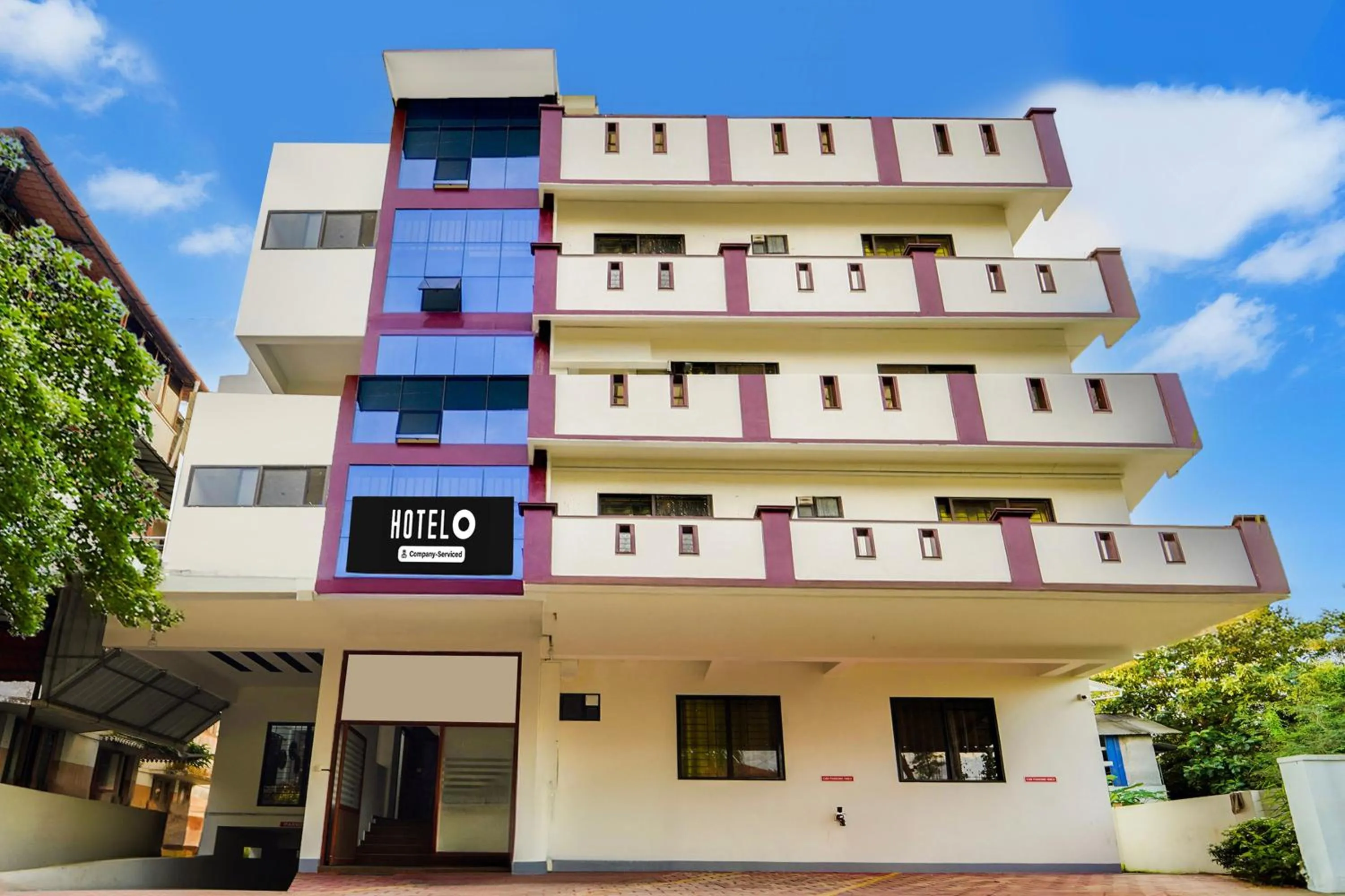 Facade/entrance in Hotel O Cheranelloor Aster Medicity Formerly Abriz Residency