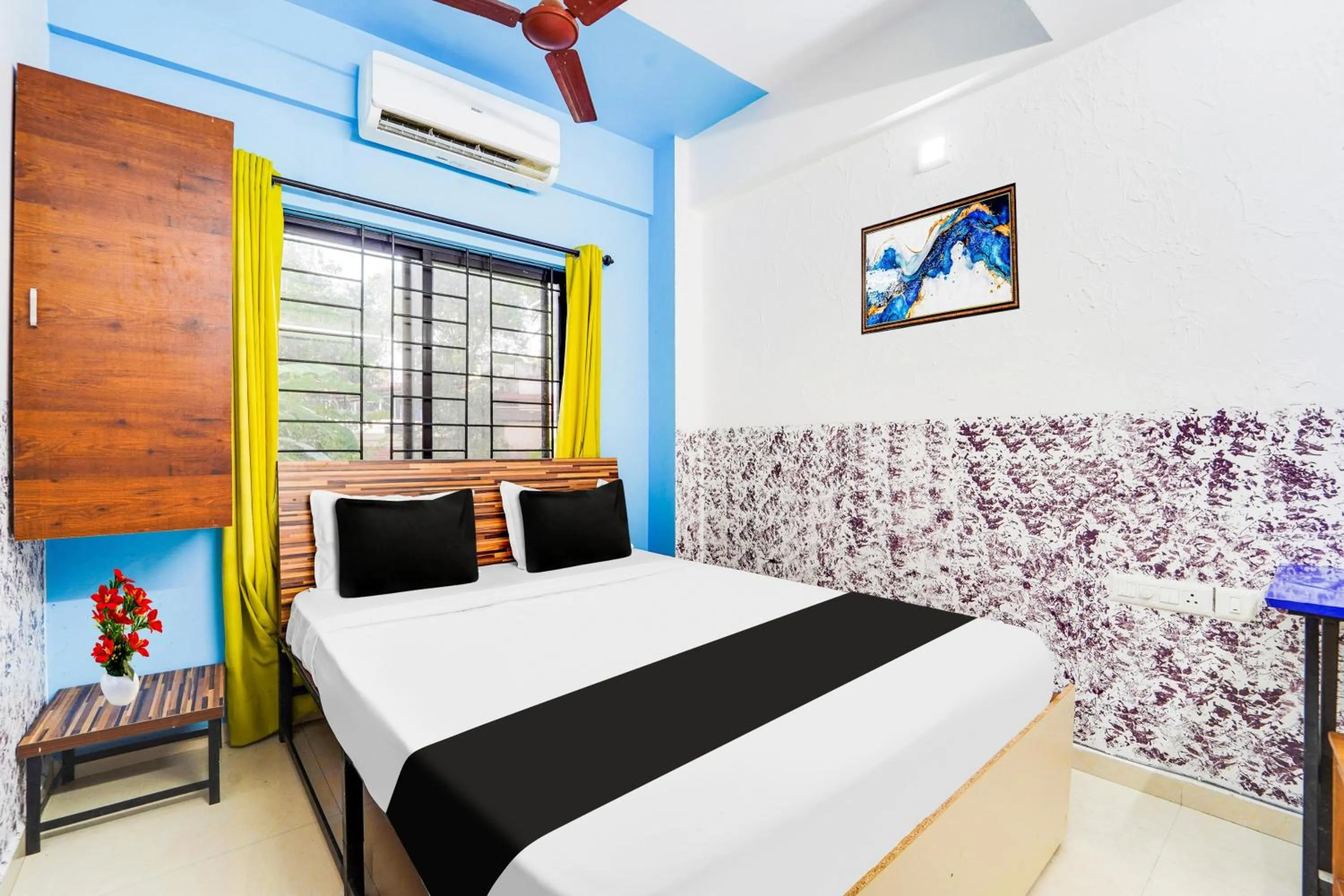 Bedroom, Bed in Hotel O Cheranelloor Aster Medicity Formerly Abriz Residency