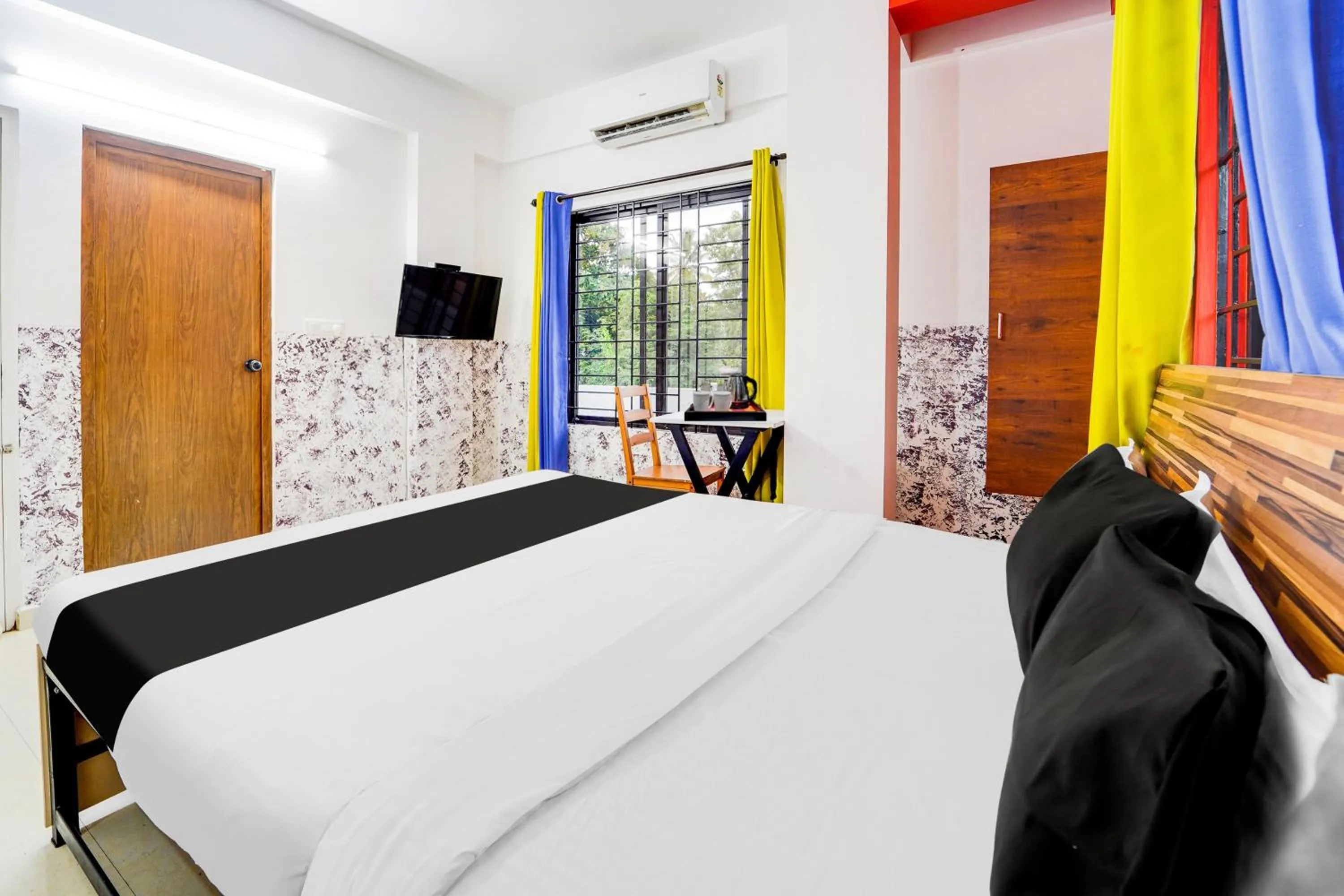 Bedroom, Bed in Hotel O Cheranelloor Aster Medicity Formerly Abriz Residency