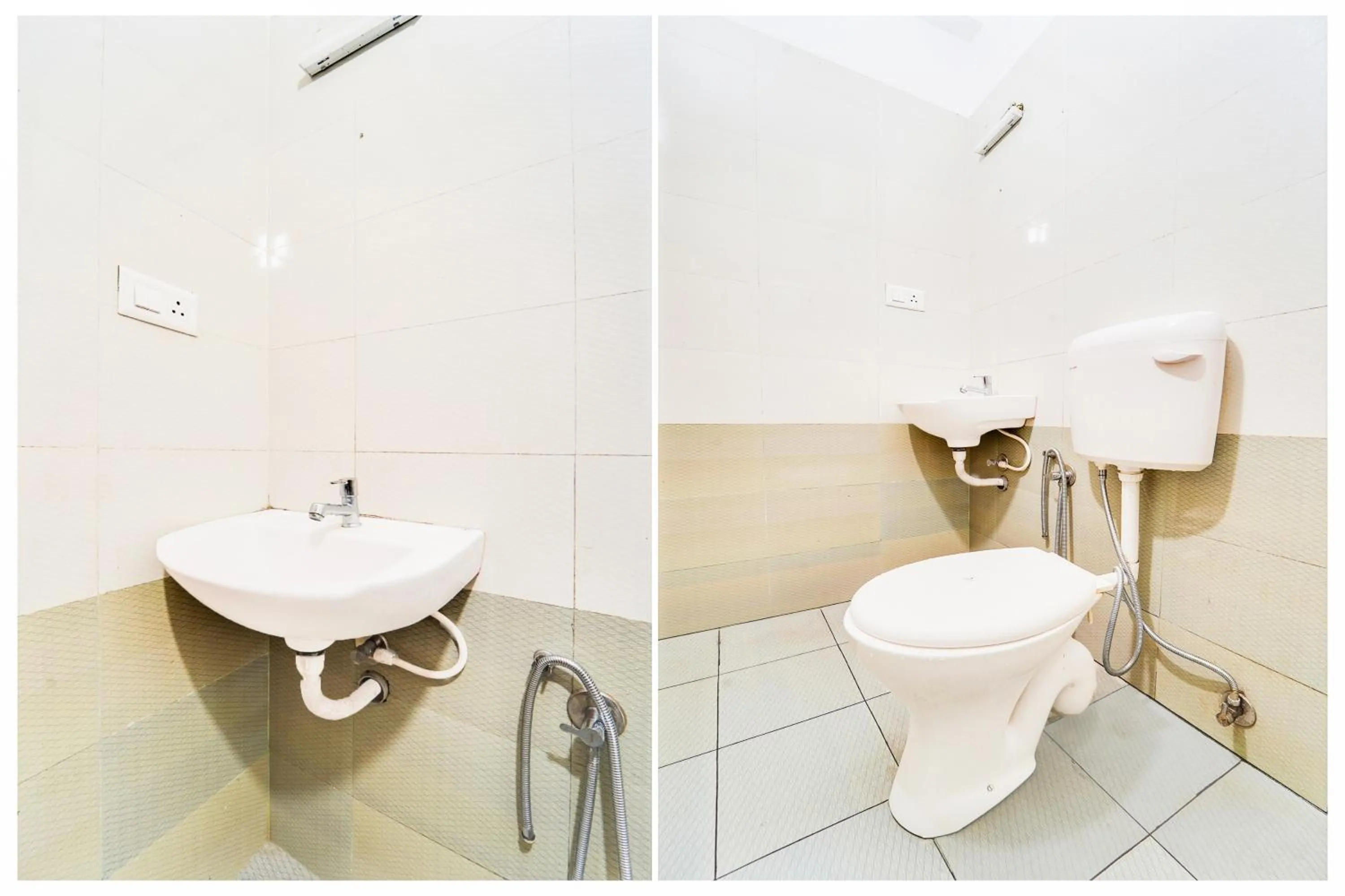 Bathroom in Hotel O Cheranelloor Aster Medicity Formerly Abriz Residency