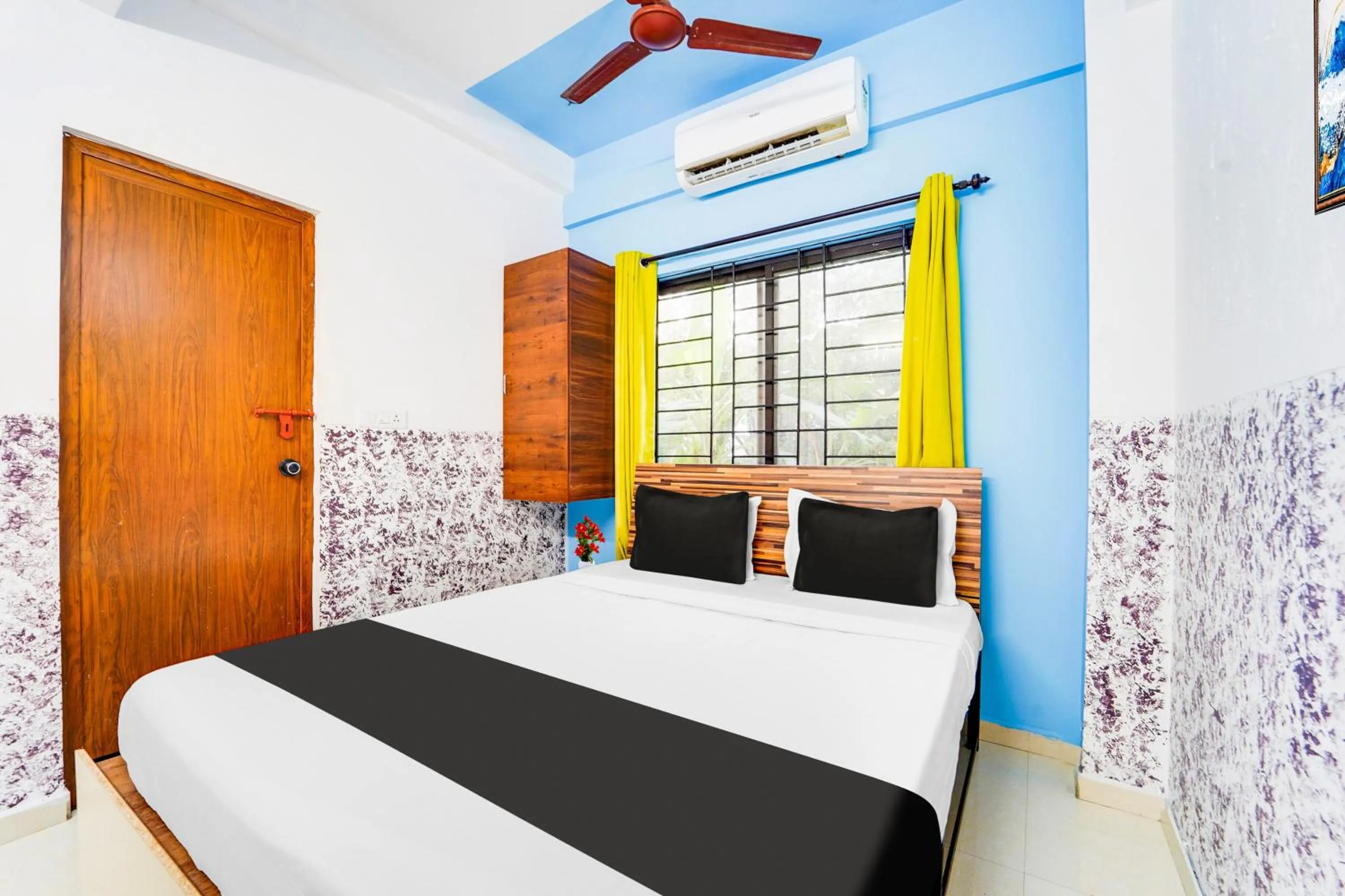 Bedroom, Bed in Hotel O Cheranelloor Aster Medicity Formerly Abriz Residency