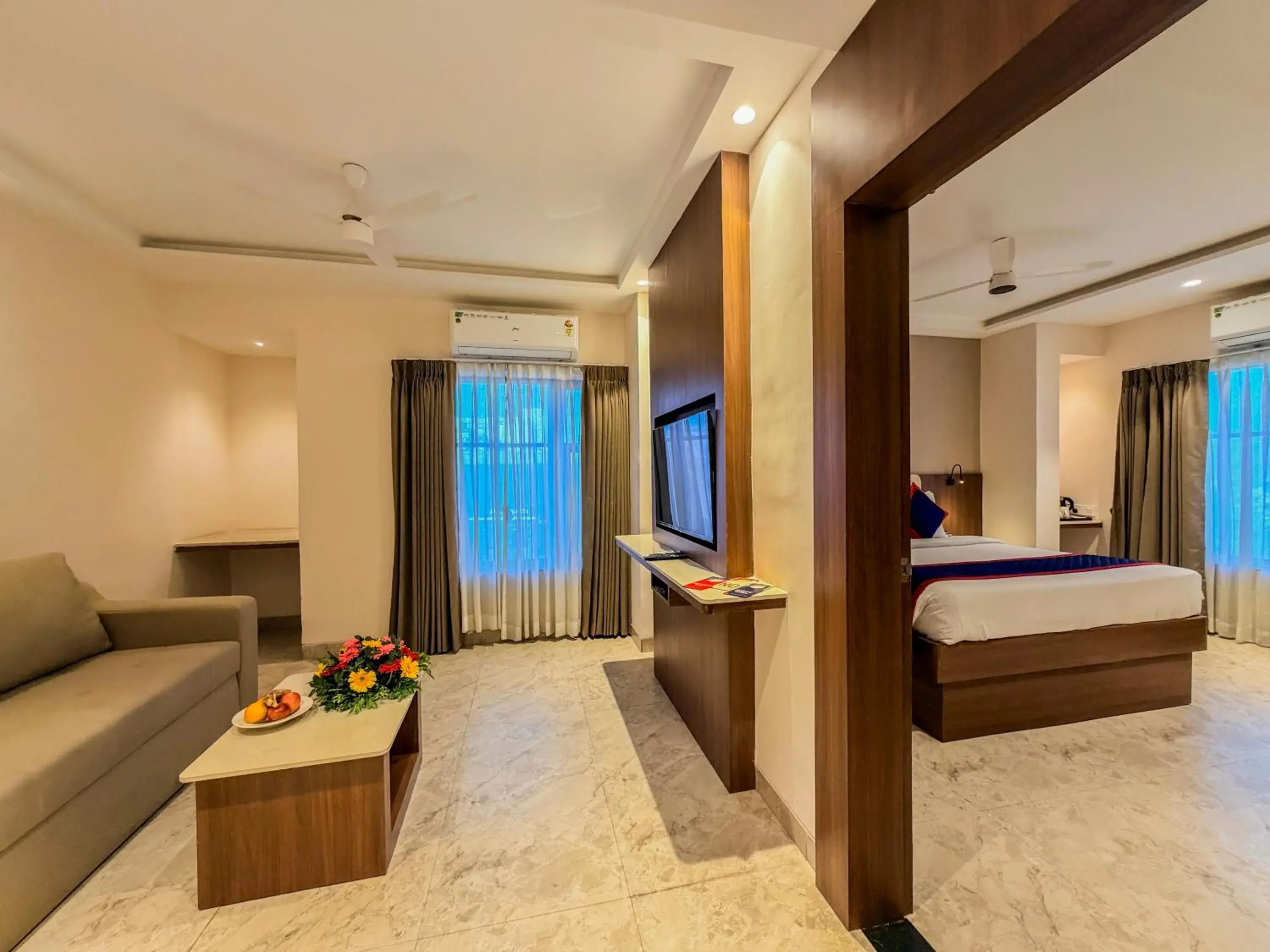 View (from property/room), Bed in Zip by Spree Hotels Shirdi - Walkable Distance from Sai Baba Temple View (from property/room), Bed in Zip by Spree Hotels Shirdi - Walkable Distance from Sai Baba Temple