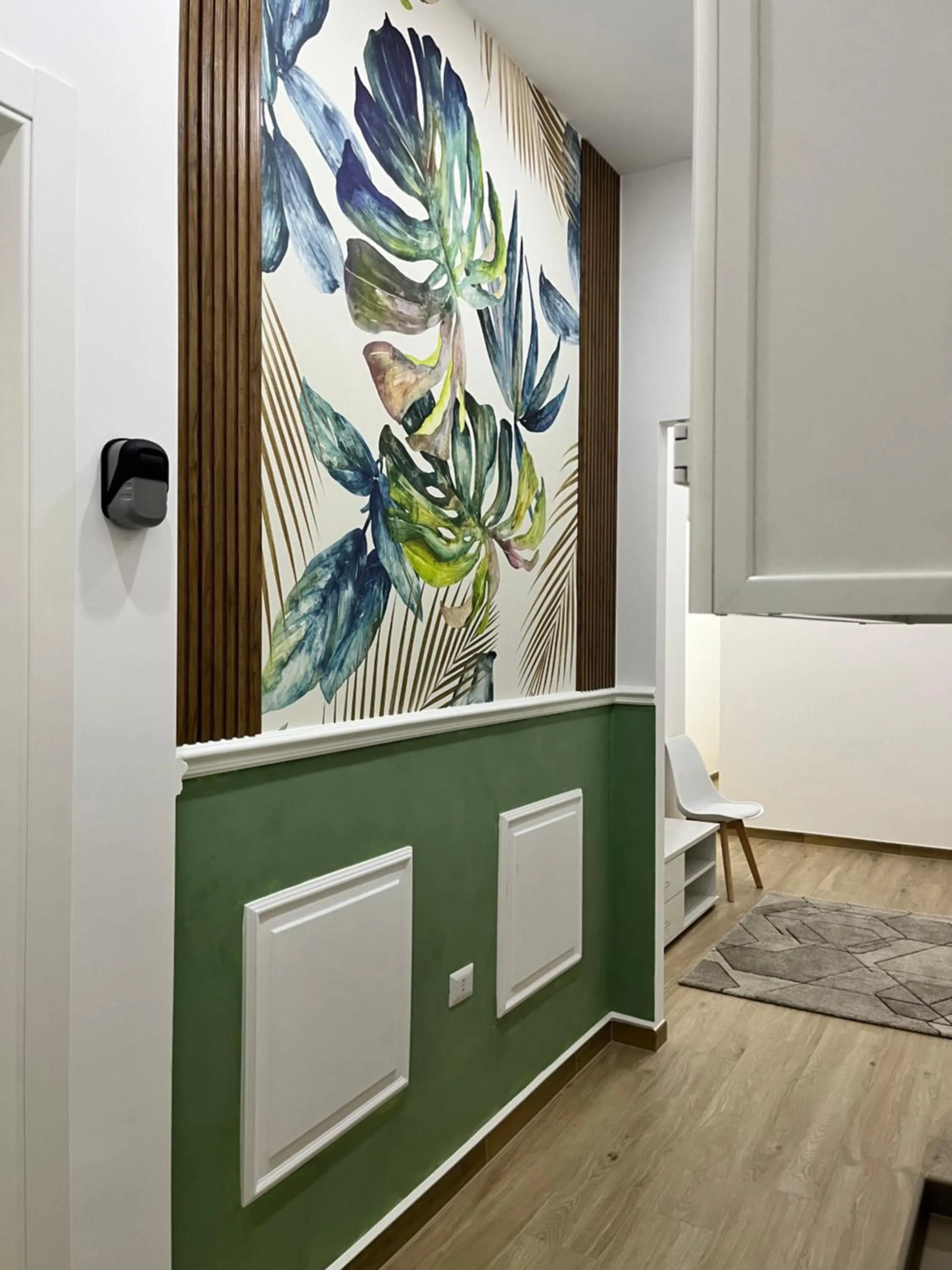 Decorative detail in VPM ROOMS central train station