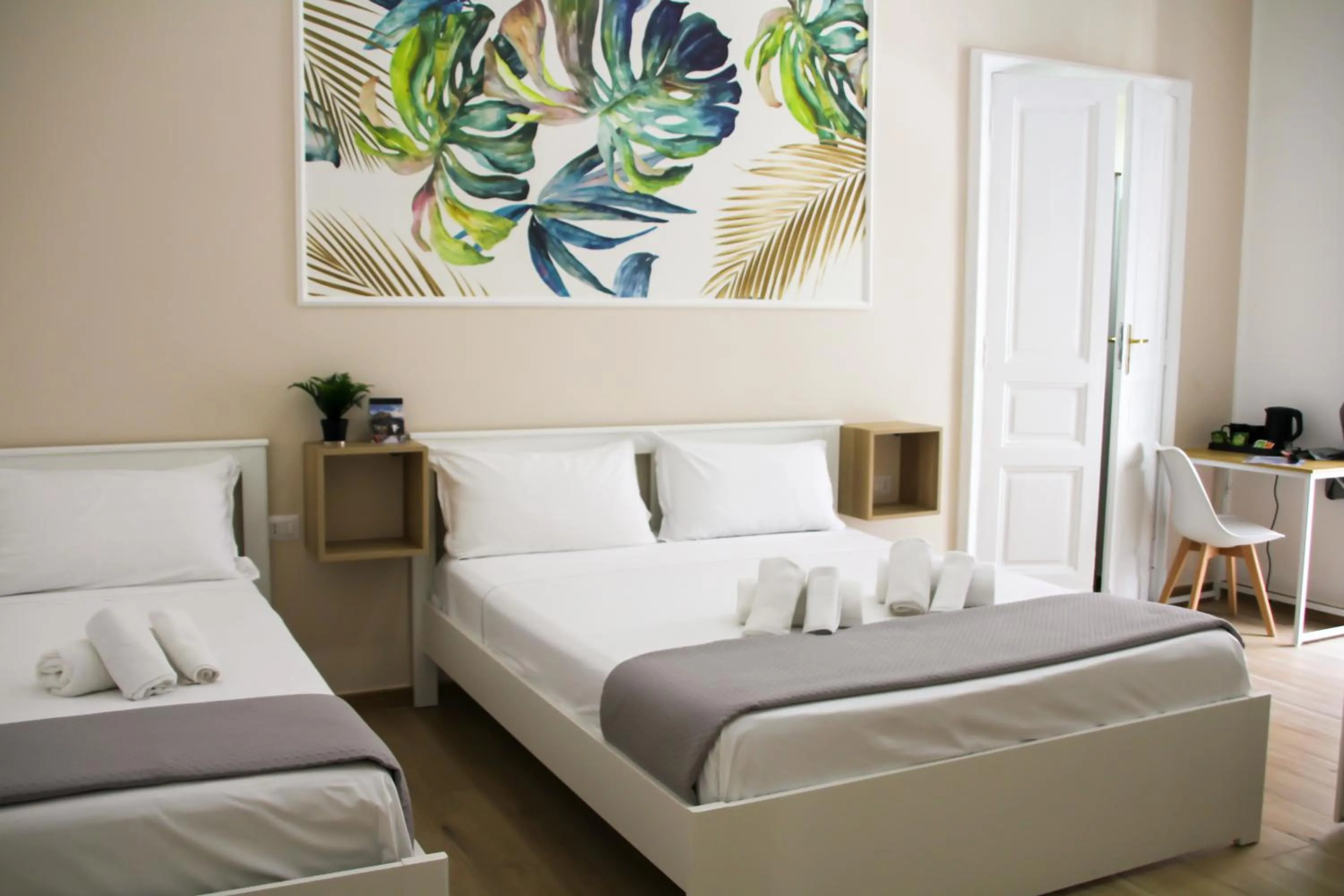 Bed in VPM ROOMS central train station