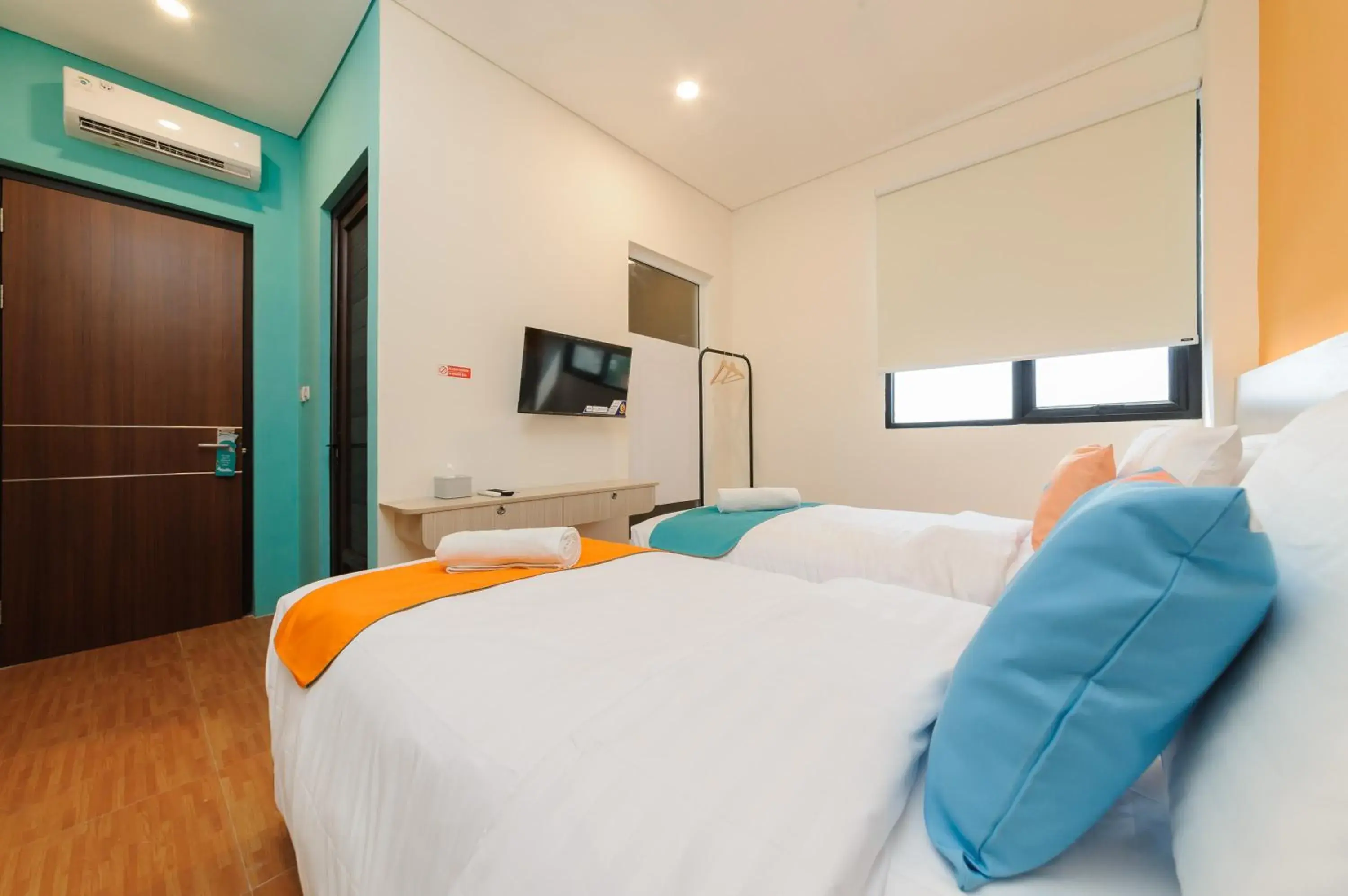 Bedroom, Bed in Sans Hotel Tajur Bogor Bedroom, Bed in Sans Hotel Tajur Bogor