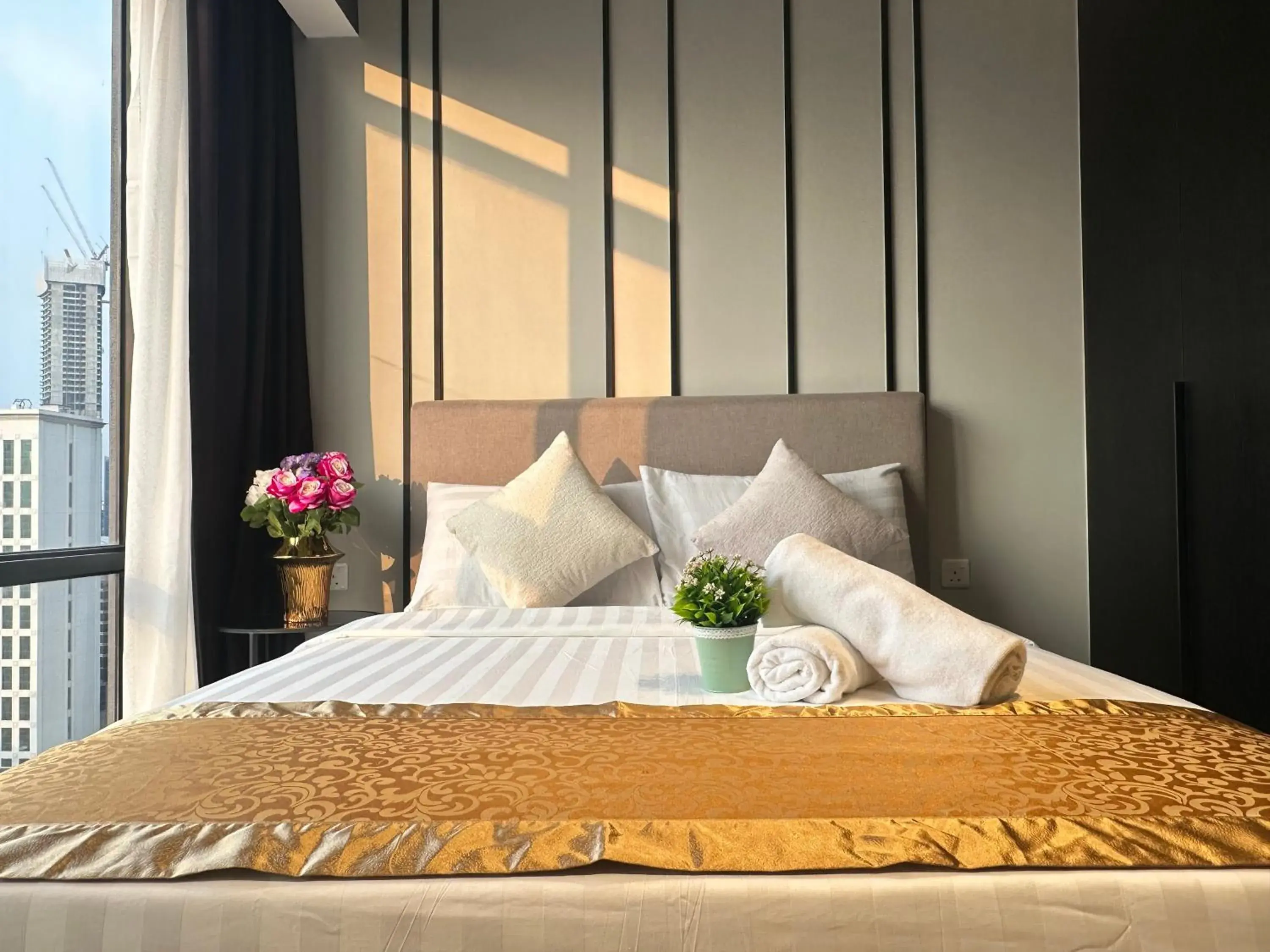 Bed in Axon Residence Suites KL Bed in Axon Residence Suites KL