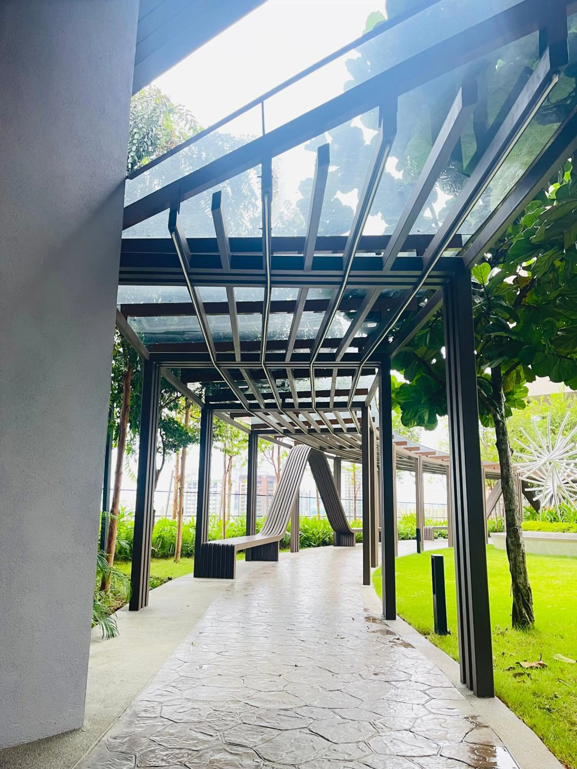 Garden in Axon Residence Suites KL