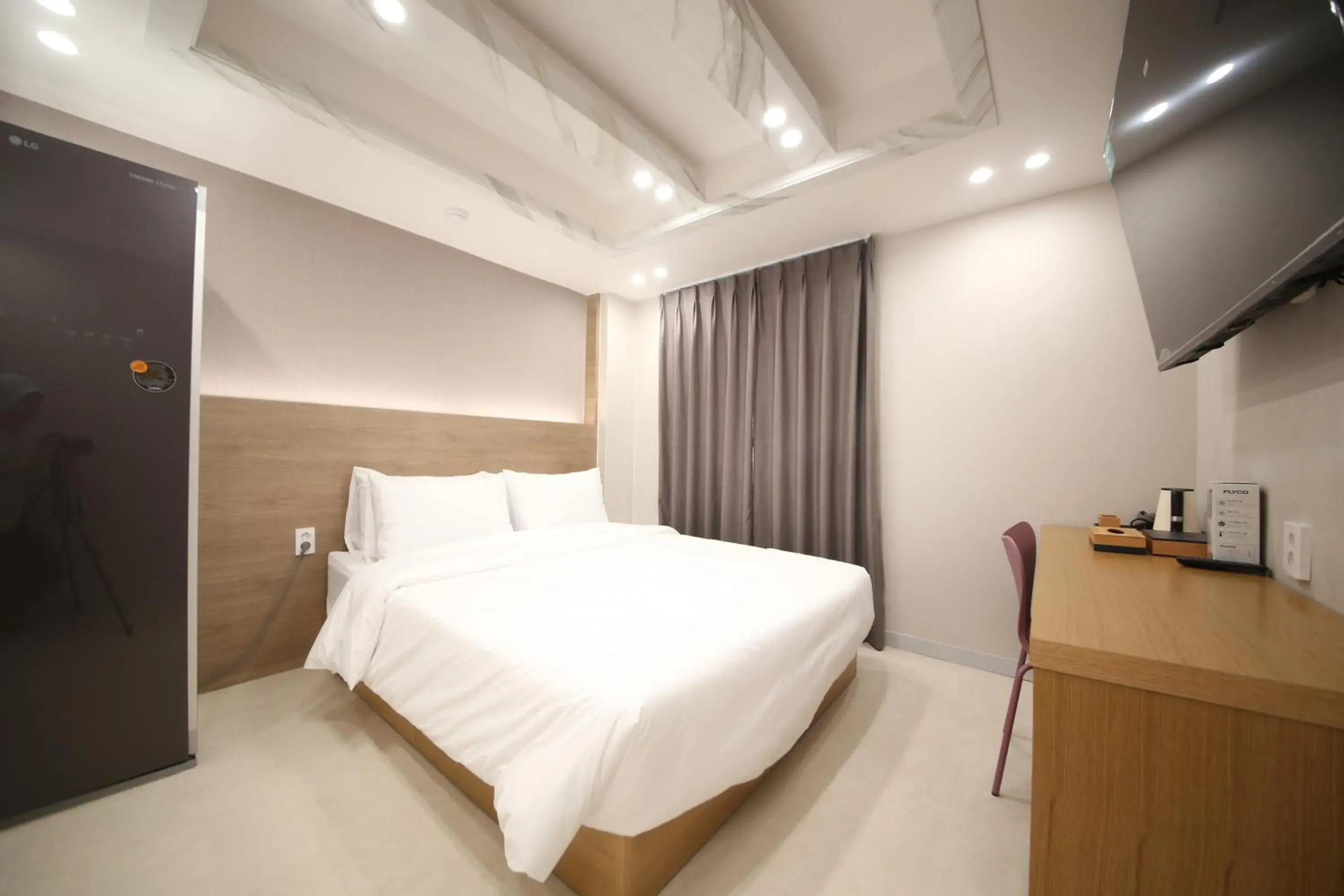 Bed in Calm Rest Hotel Masan Bed in Calm Rest Hotel Masan