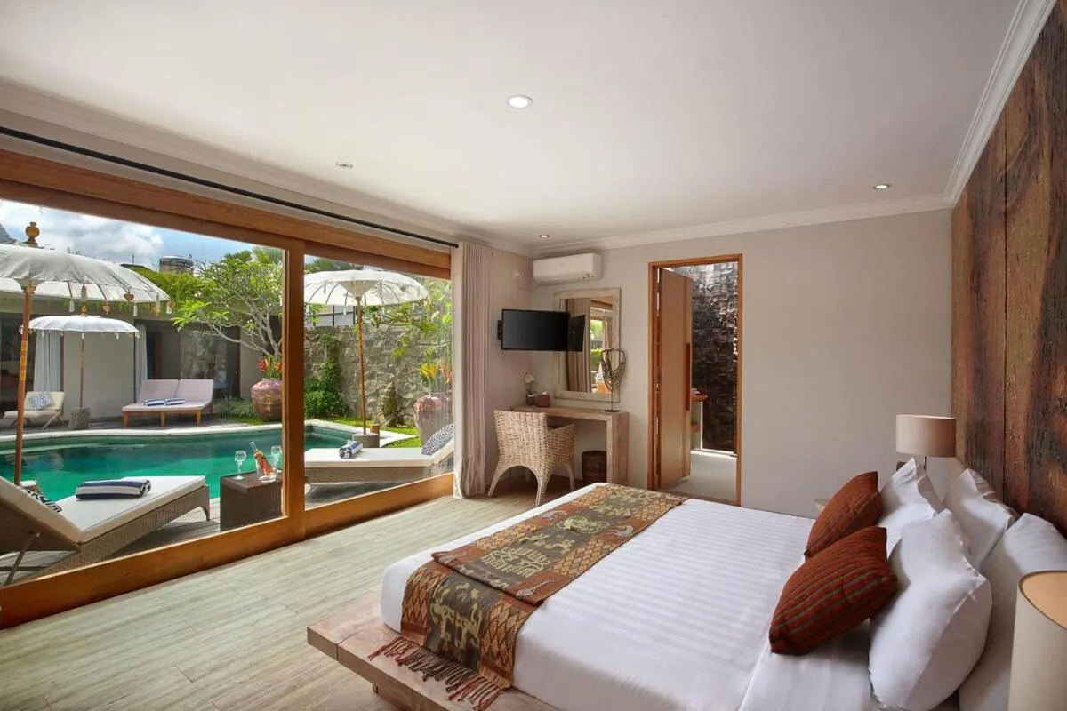 Bed in Villa Gahana Bali