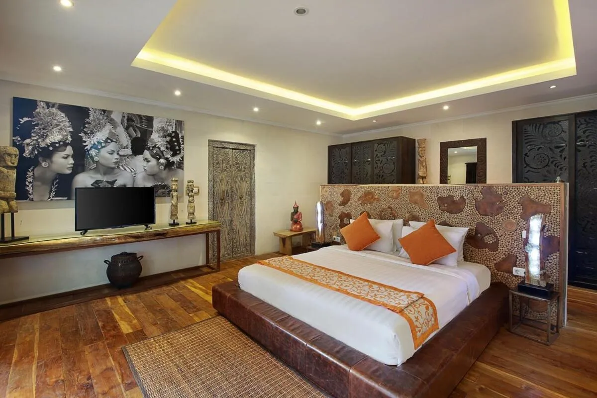 Bed in Villa Gahana Bali