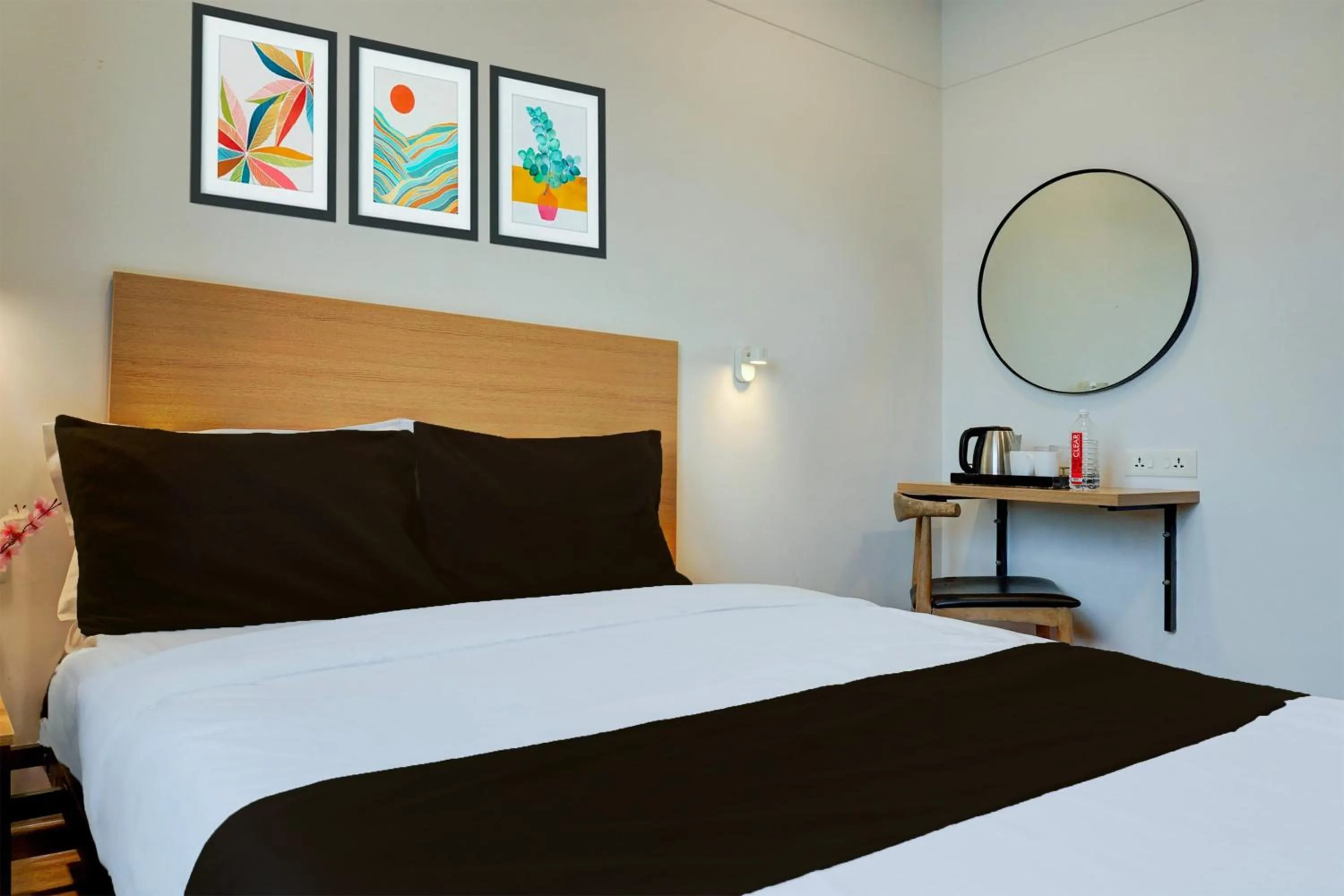 Bedroom, Bed in Super Townhouse Balewadi