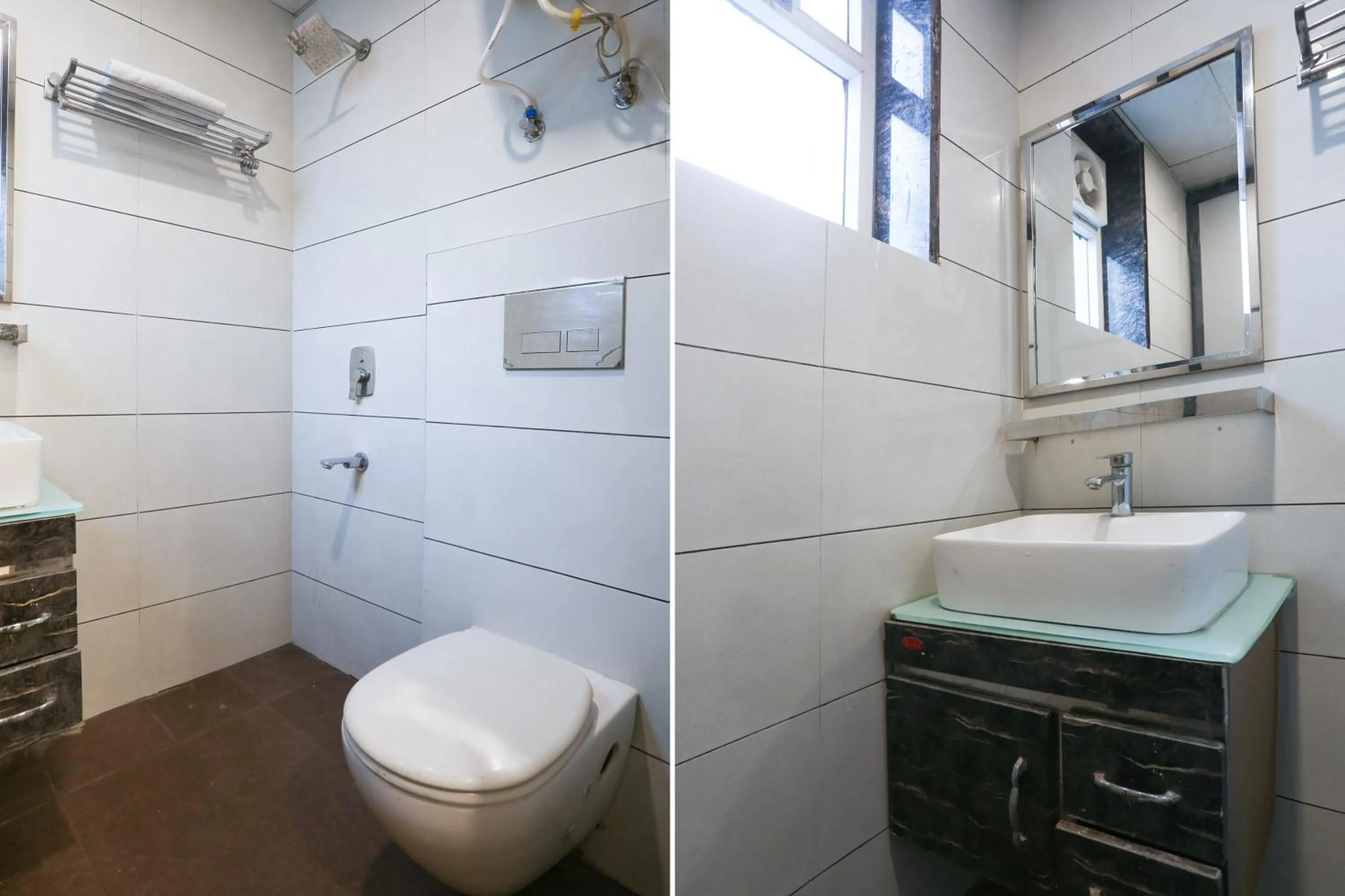 Bathroom in Super Townhouse Rohini Sector 18 Formerly Relic Stay