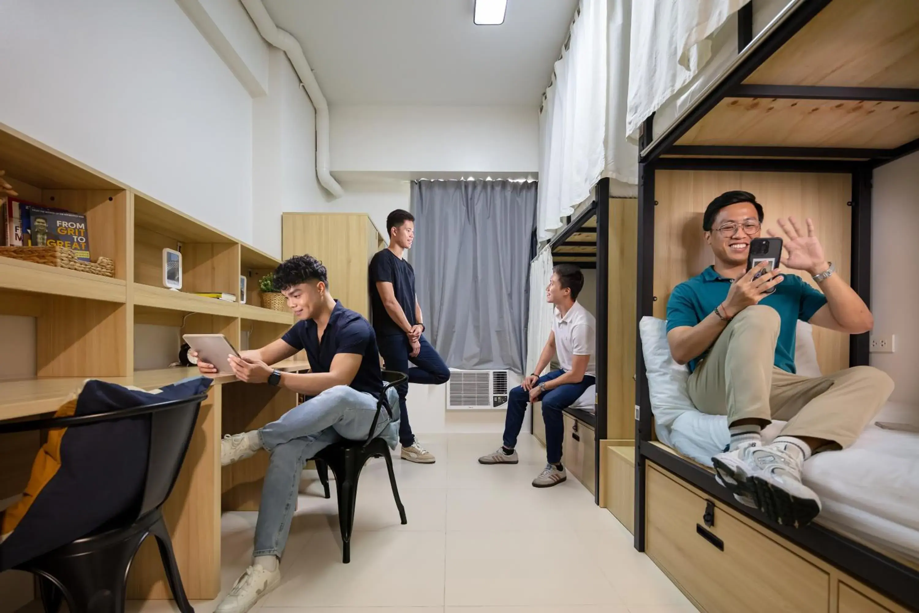 Bed in 4-Bed Male Dormitory Room in The City Flats Circuit Bed in 4-Bed Male Dormitory Room in The City Flats Circuit