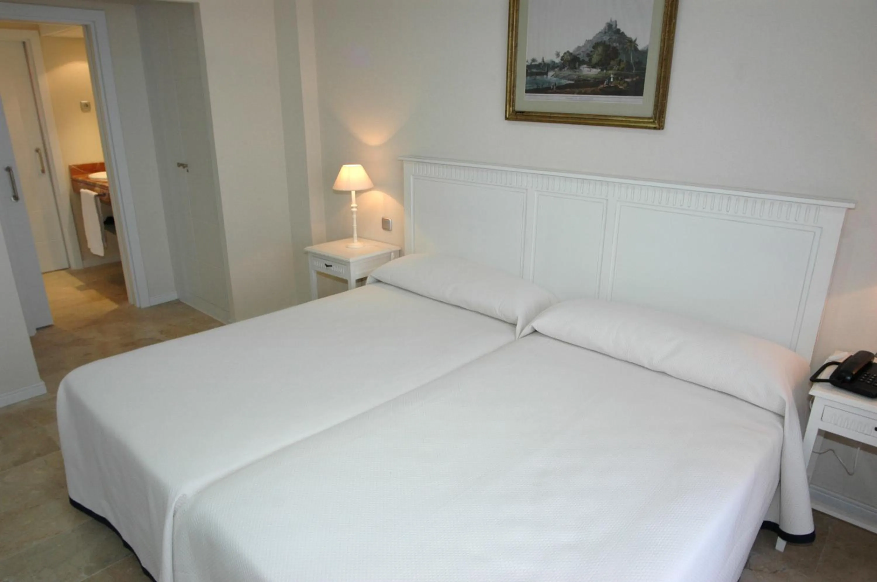 Bed in Apartamentos Manilva Green