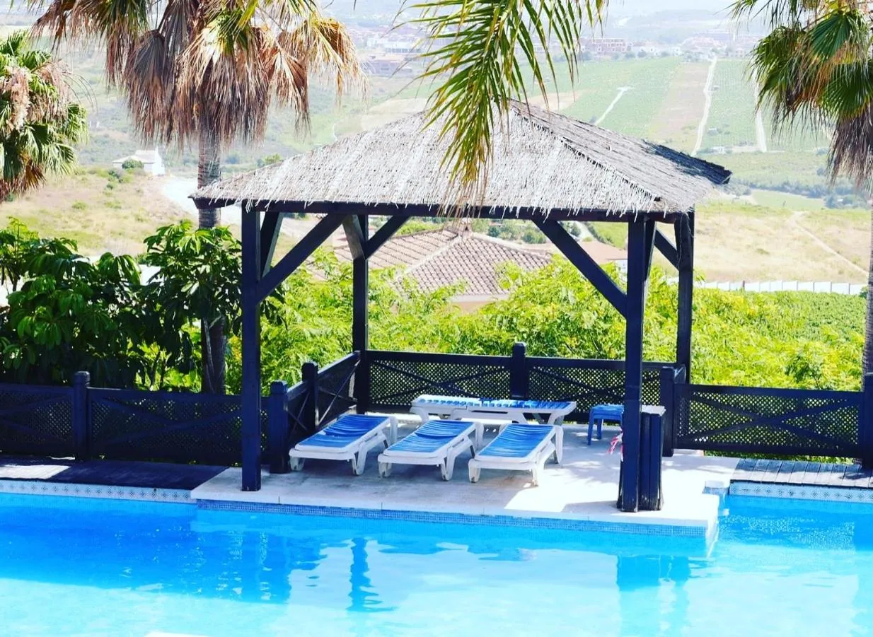 Swimming pool in Apartamentos Manilva Green