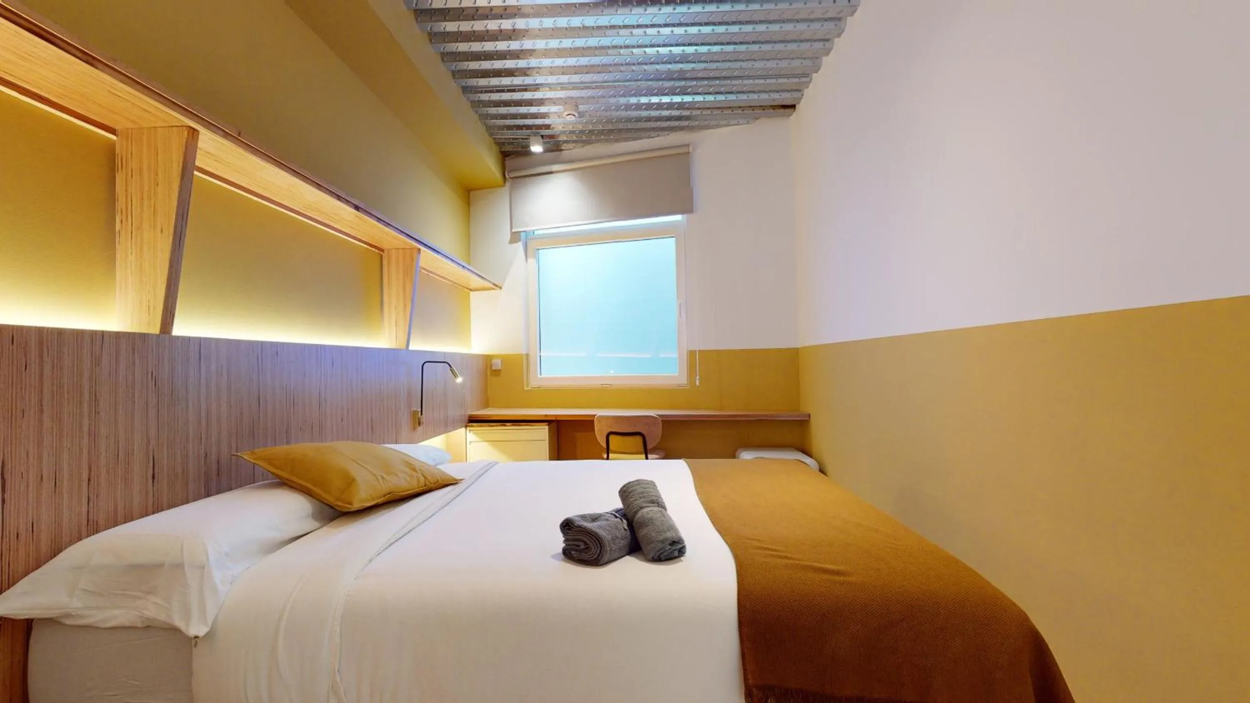 Bed in Ola Living Hostal Tetuan