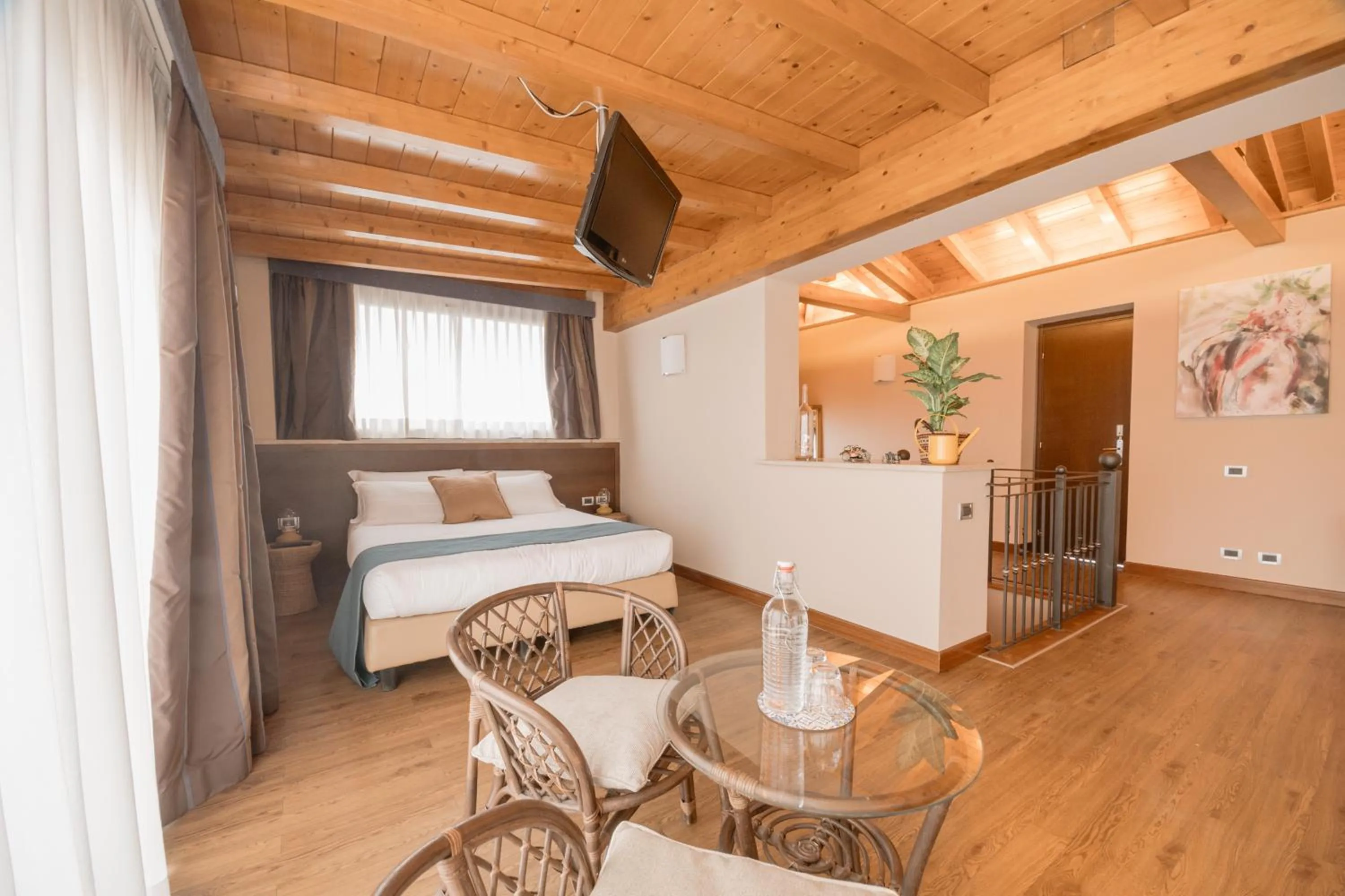 Bedroom, Bed in Green Hotel Poggio Regillo