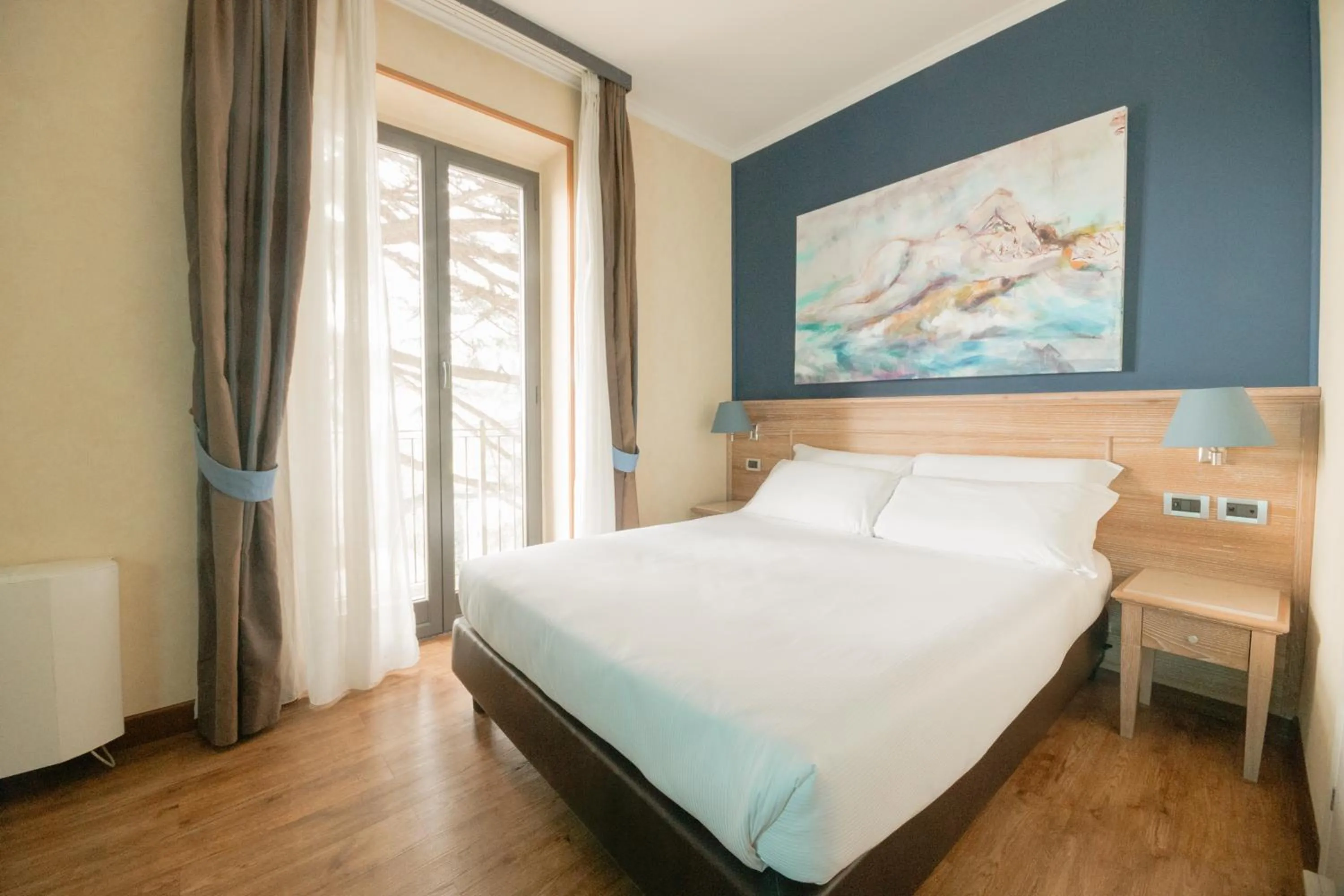 Bedroom, Bed in Green Hotel Poggio Regillo