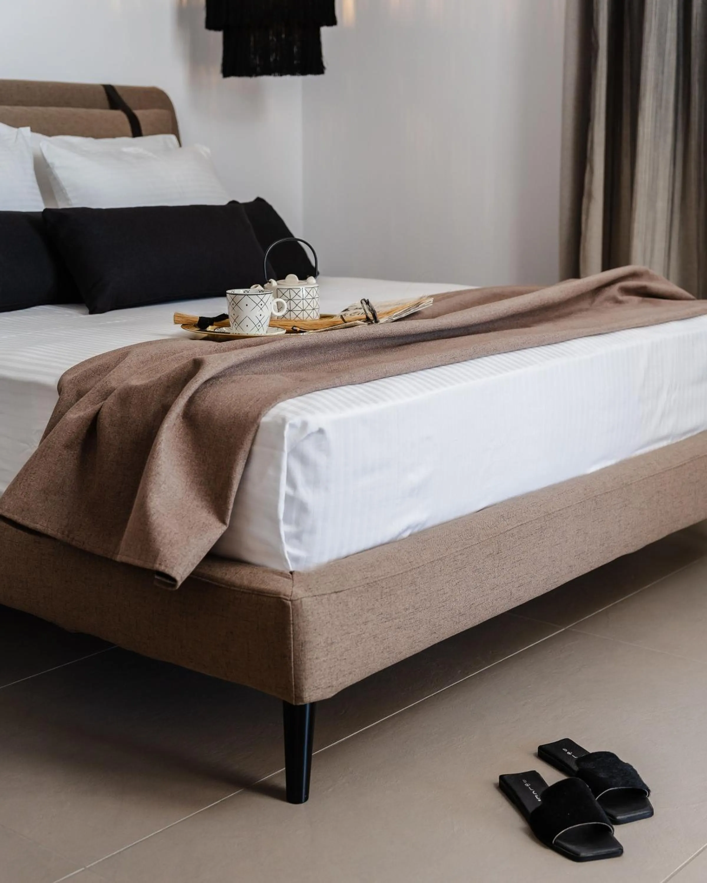 Bed in Thalelion 3 bedroom Villas with private pool and Jacuzzi