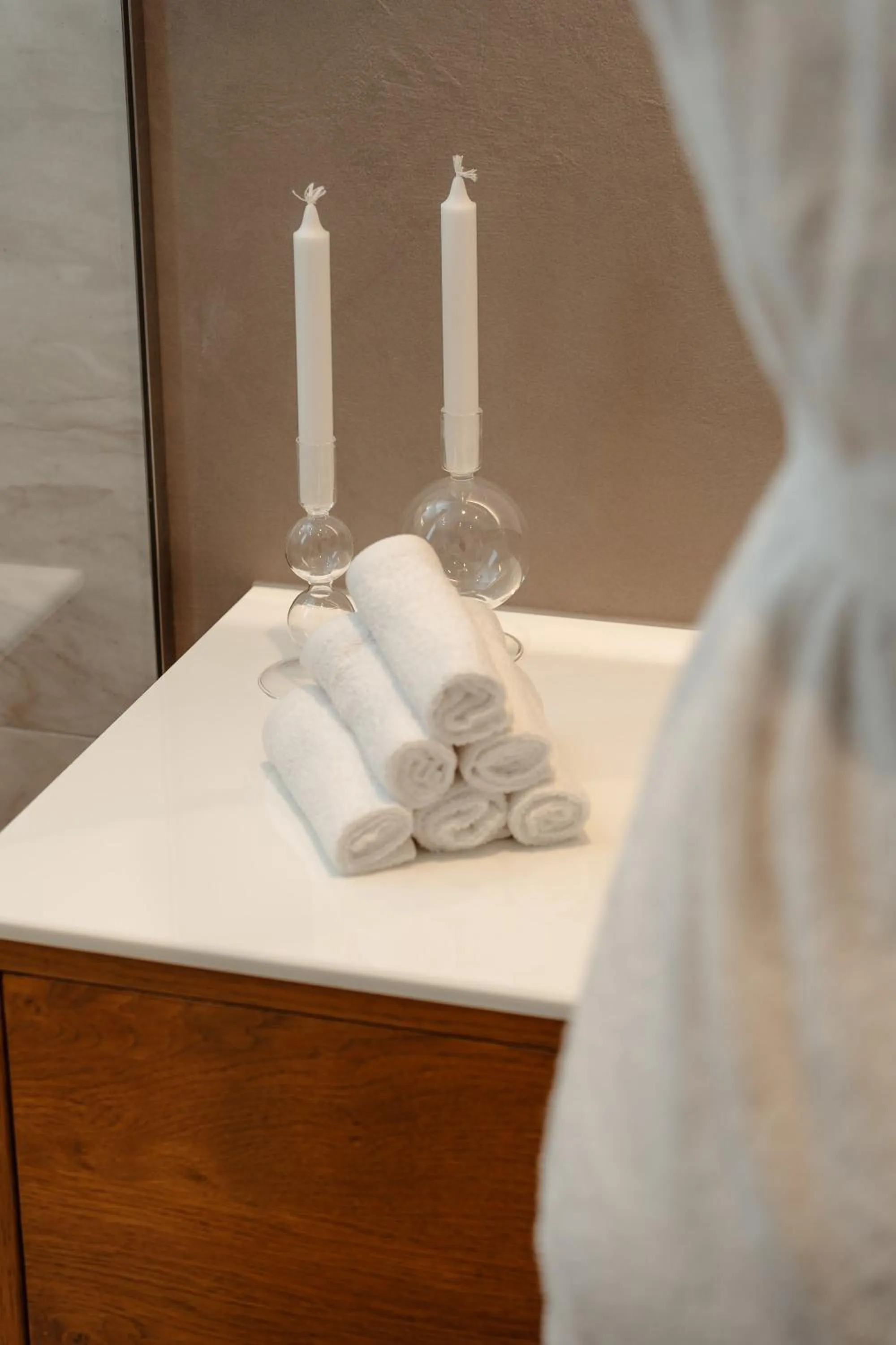 Shower in Thalelion 3 bedroom Villas with private pool and Jacuzzi