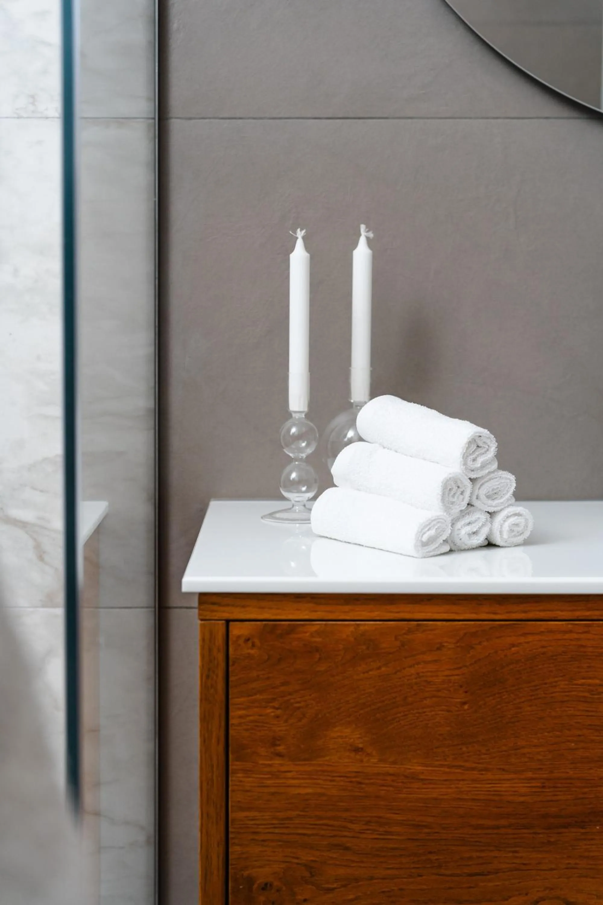towels in Thalelion 3 bedroom Villas with private pool and Jacuzzi