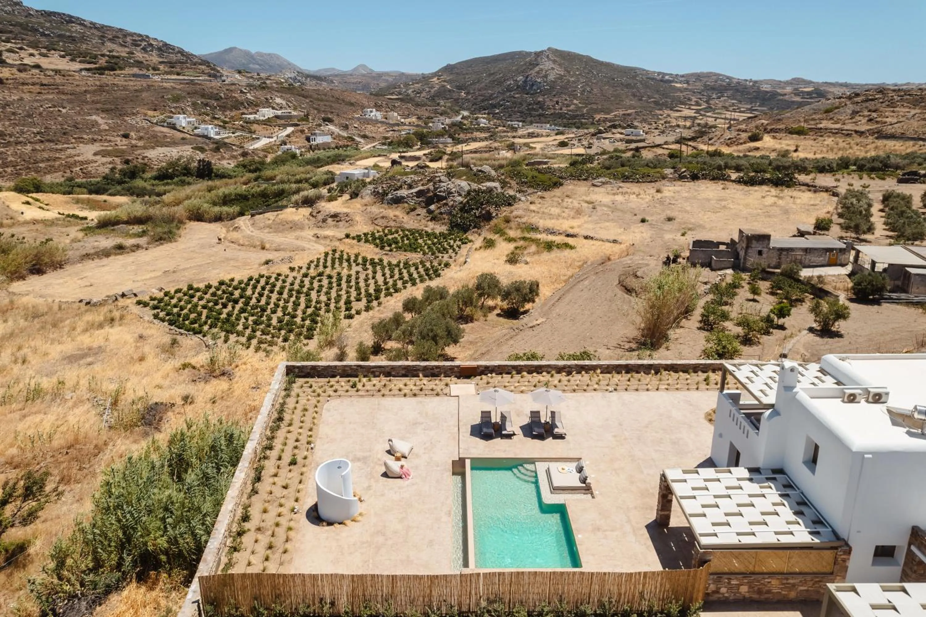 Shower in Thalelion 3 bedroom Villas with private pool and Jacuzzi