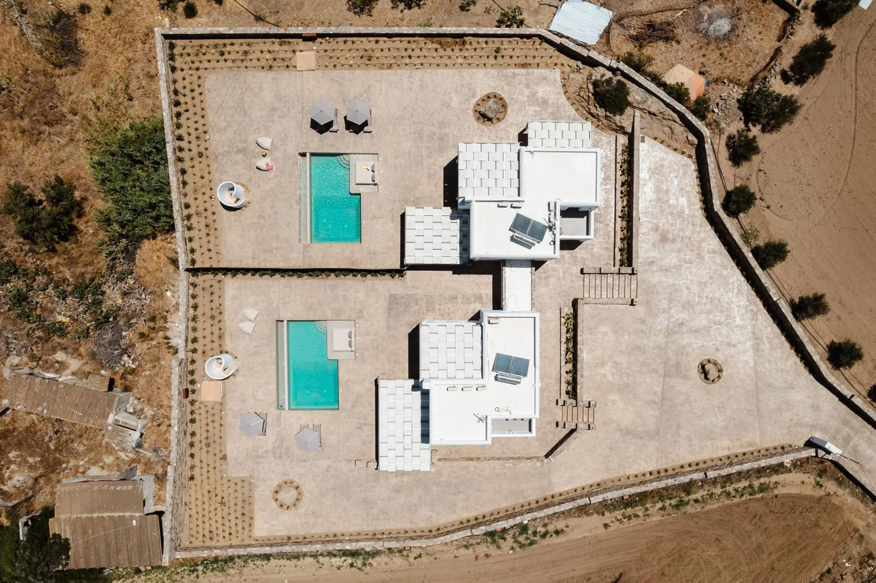 Property building in Thalelion 3 bedroom Villas with private pool and Jacuzzi