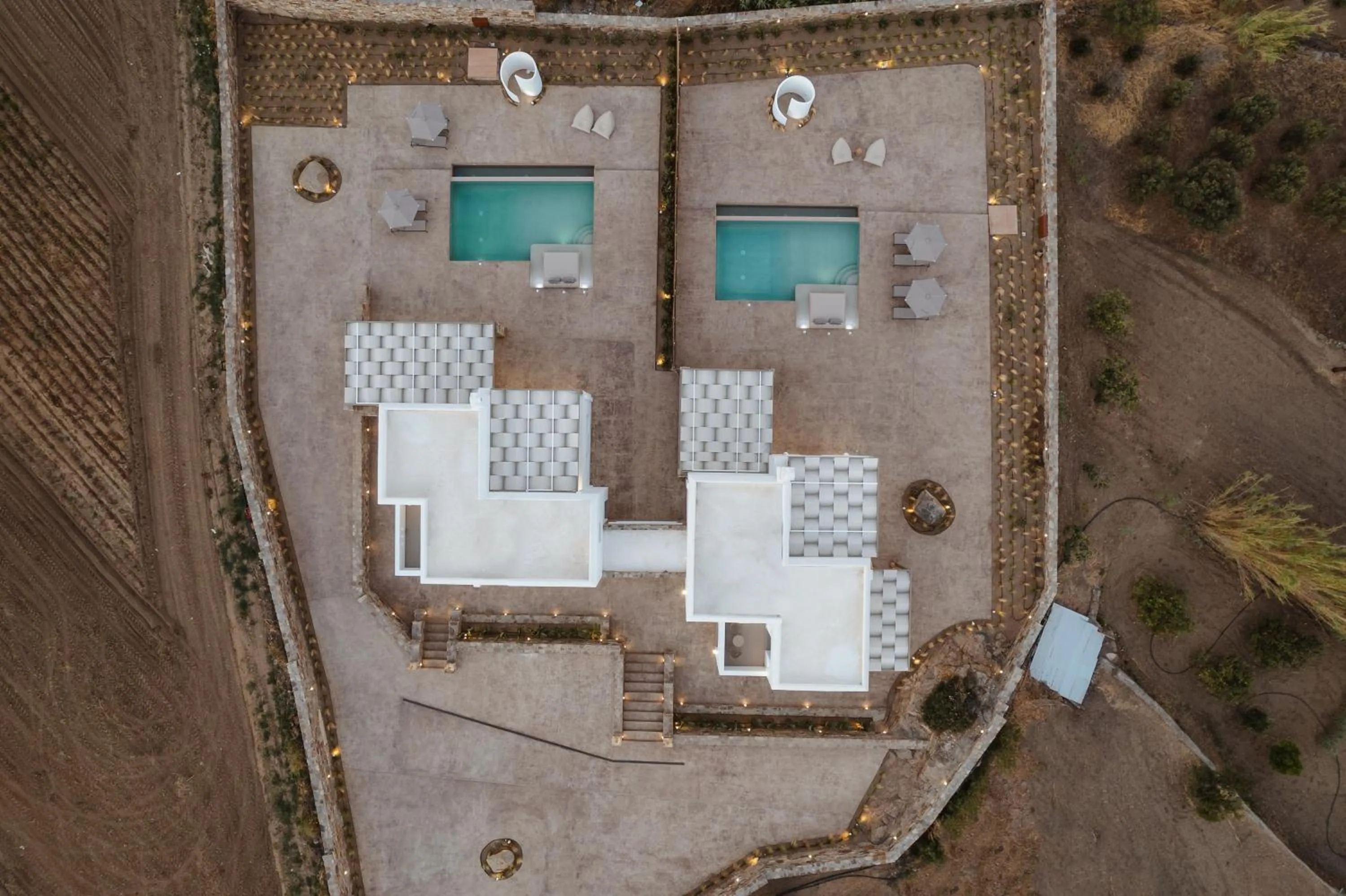 Property building in Thalelion 3 bedroom Villas with private pool and Jacuzzi