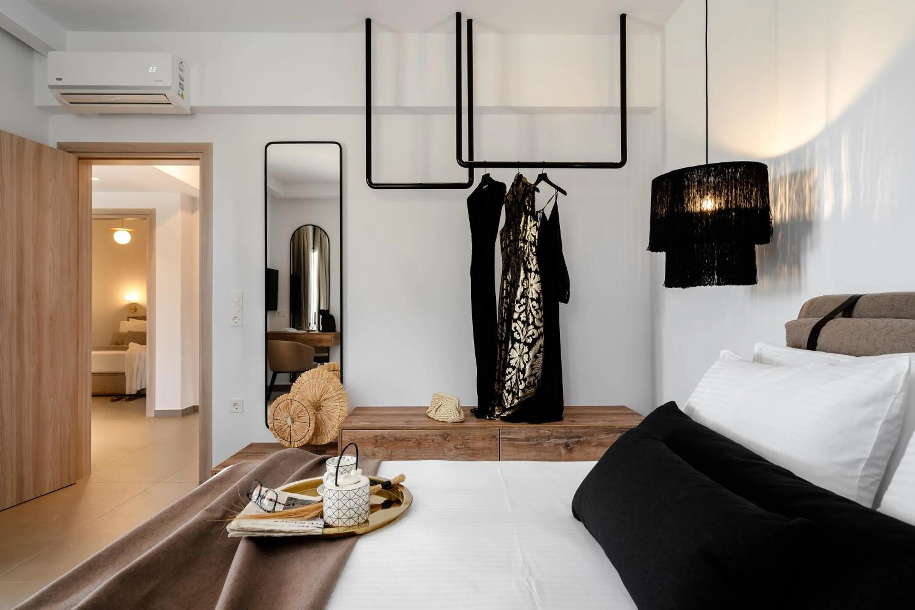 Bed in Thalelion 3 bedroom Villas with private pool and Jacuzzi