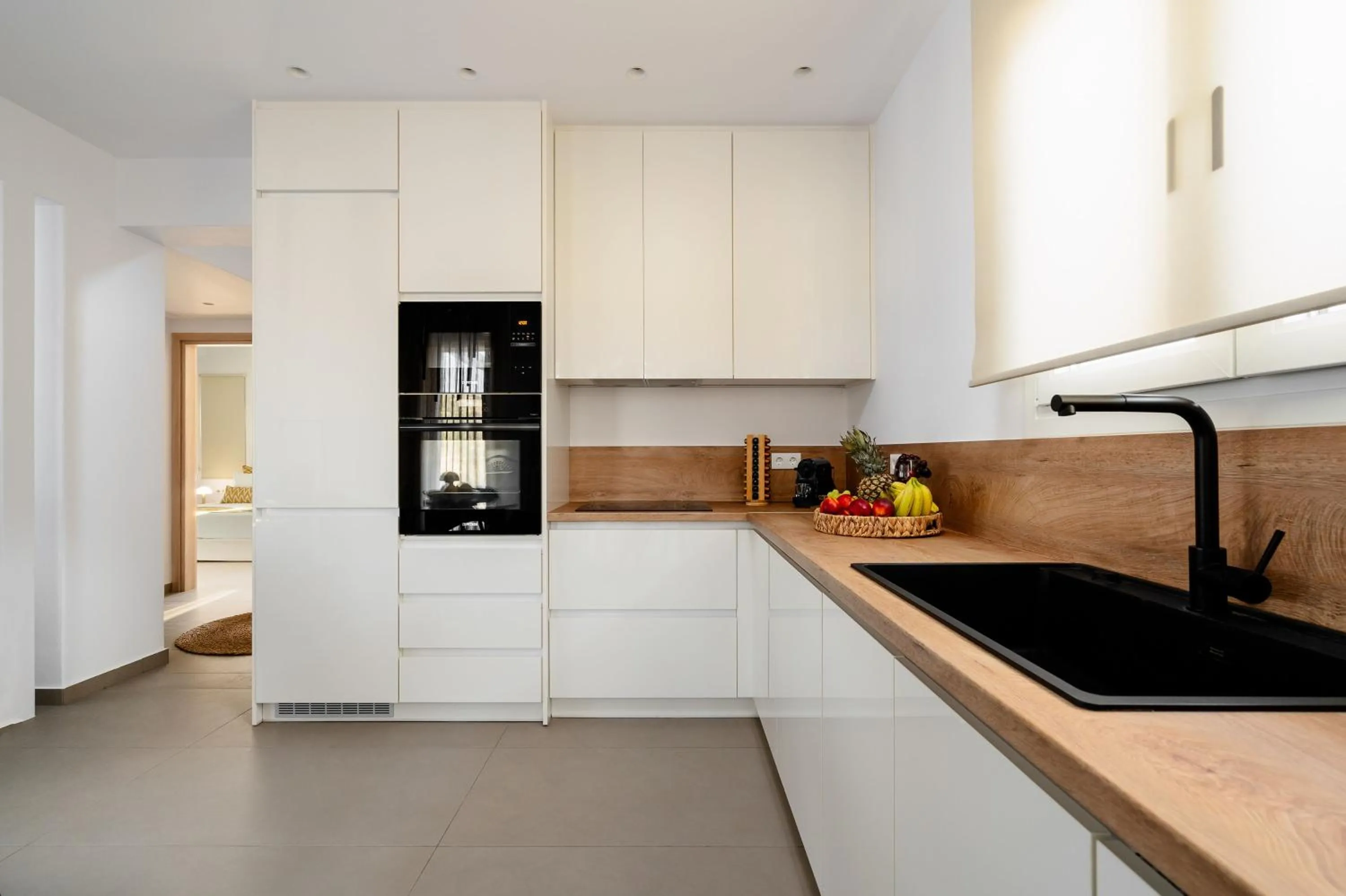Kitchen or kitchenette in Thalelion 3 bedroom Villas with private pool and Jacuzzi