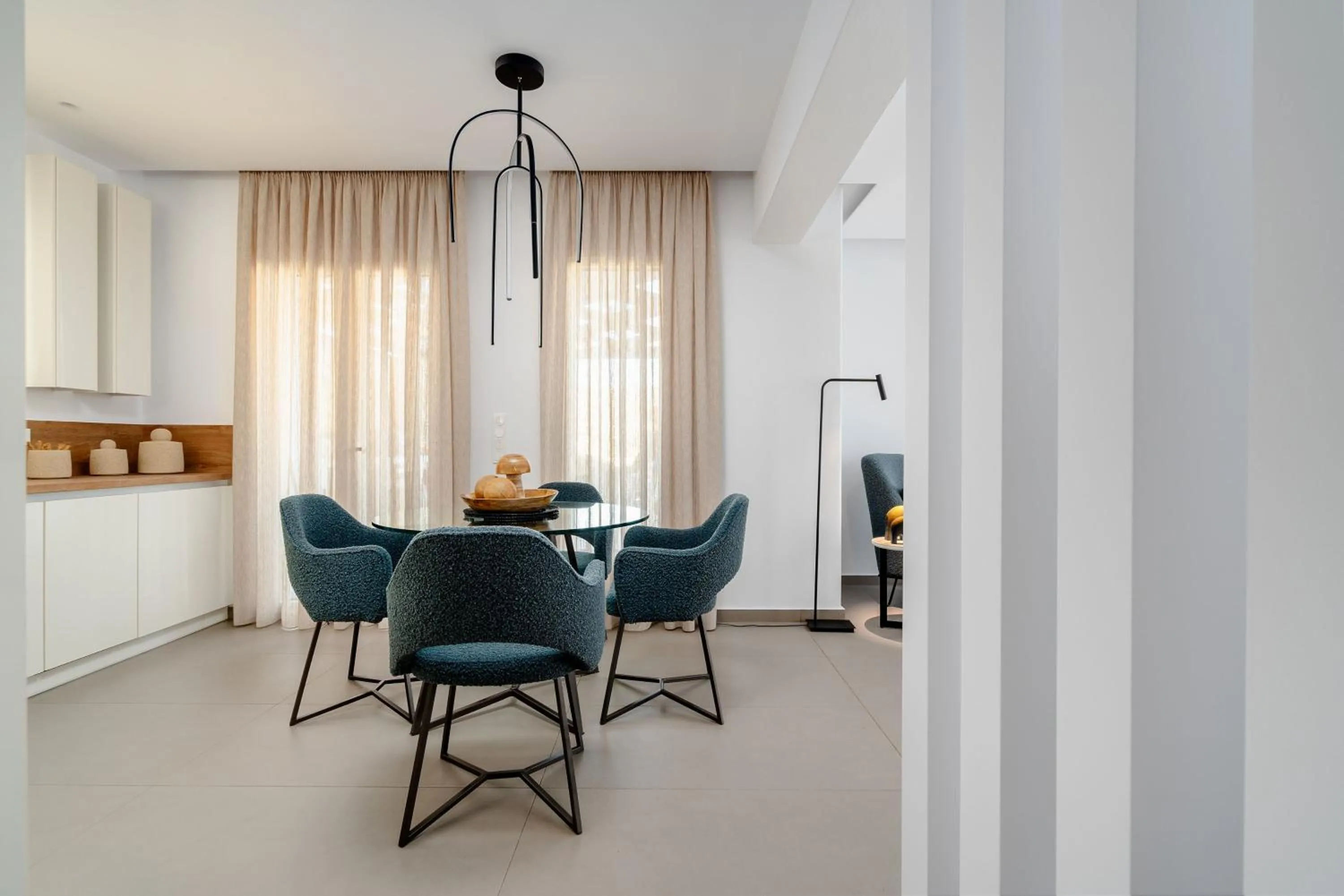Living room in Thalelion 3 bedroom Villas with private pool and Jacuzzi