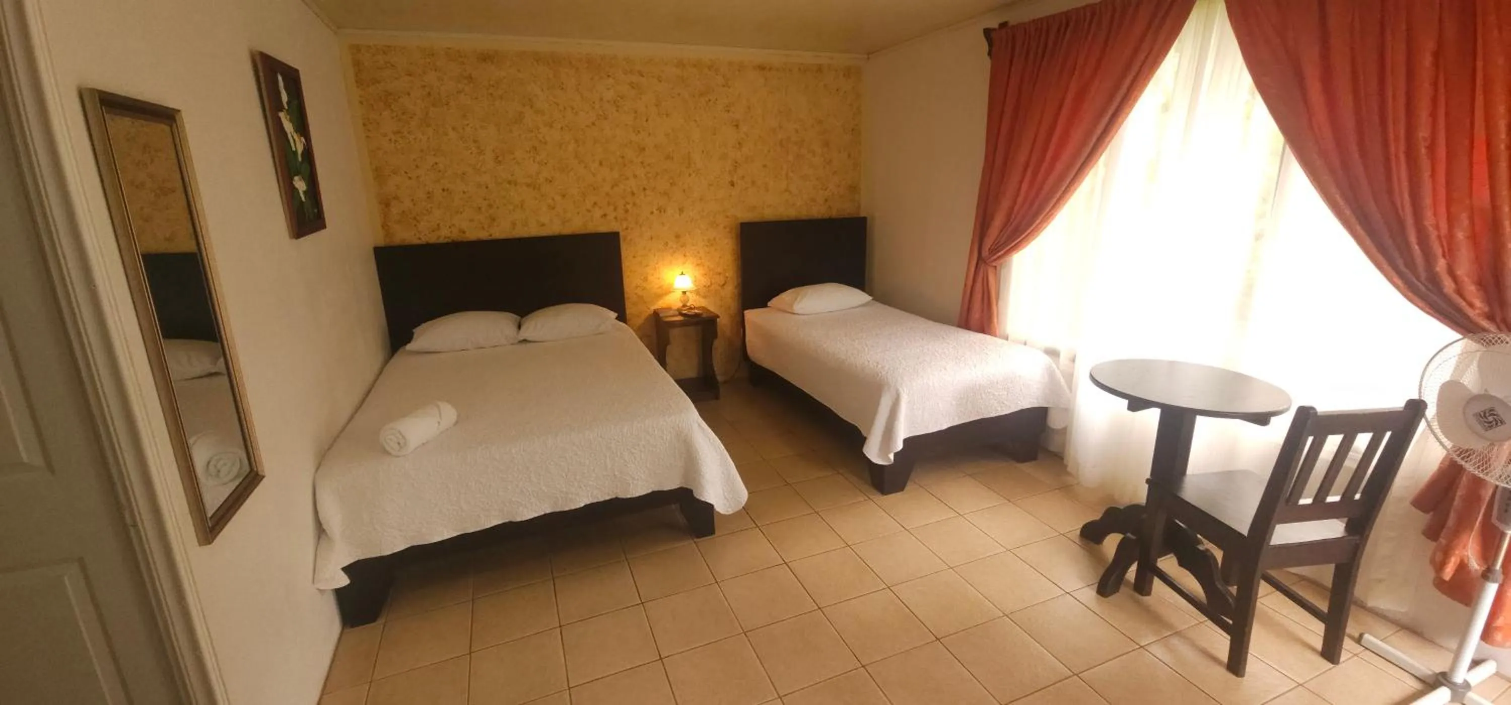 Bed in Cabañas Green House