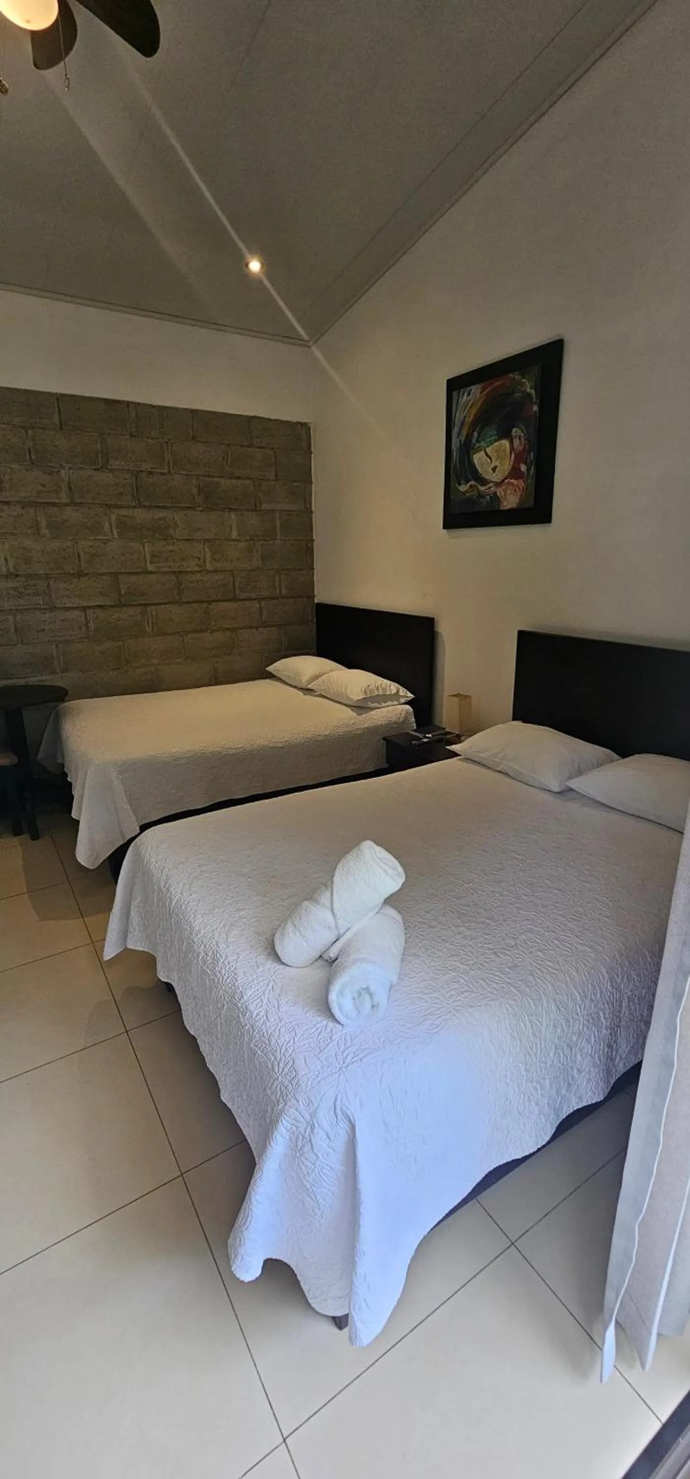 Bed in Cabañas Green House