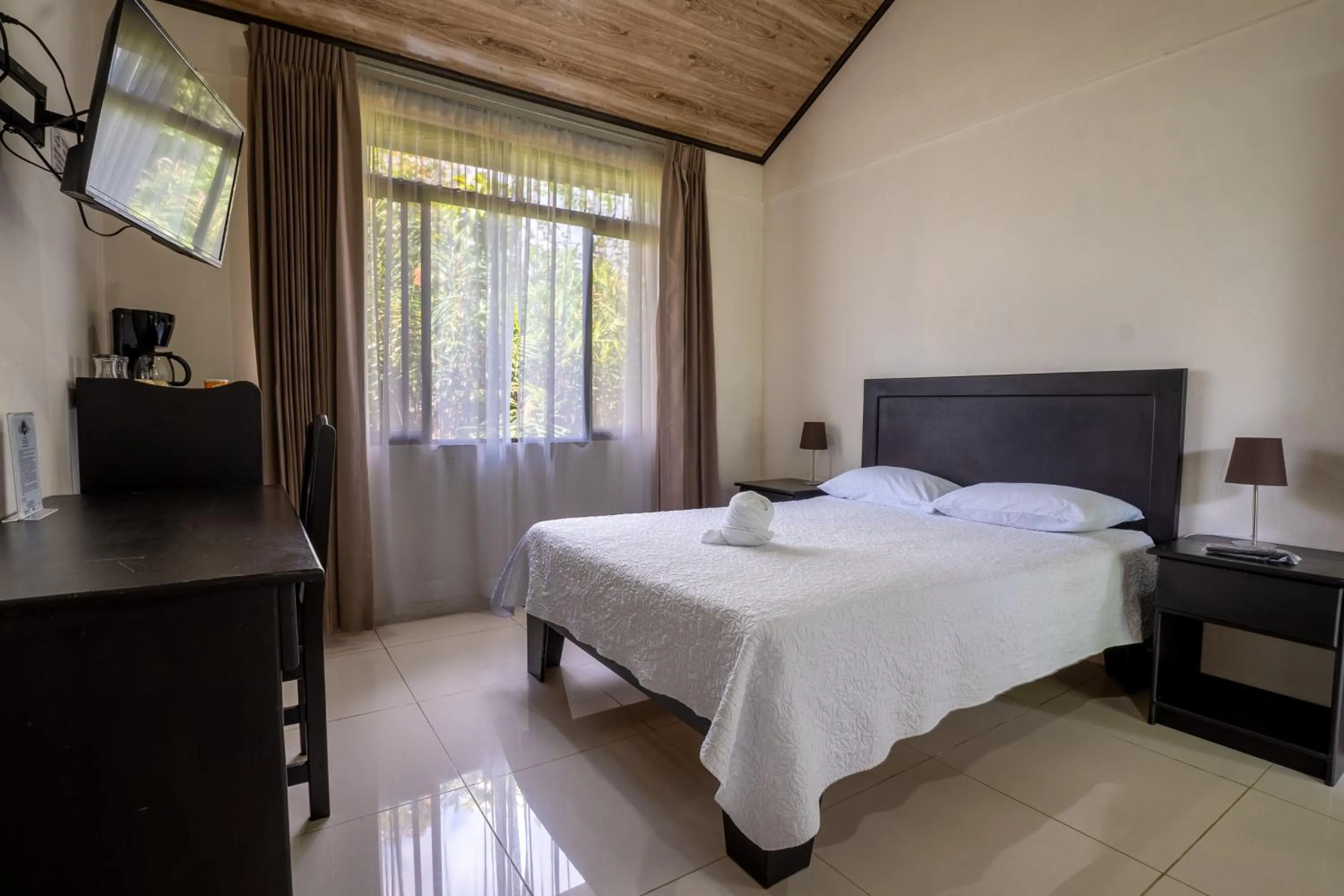 Bed in Cabañas Green House