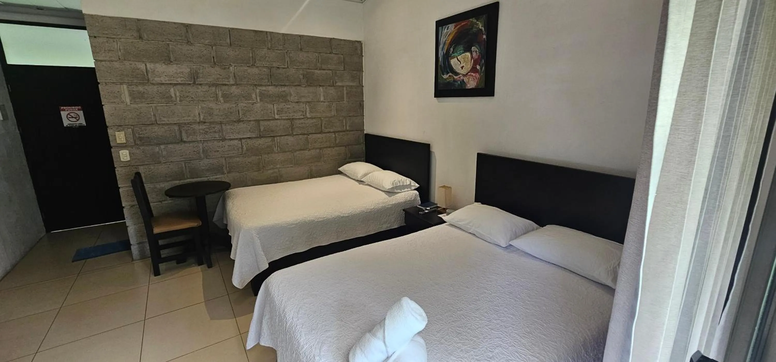 Bed in Cabañas Green House