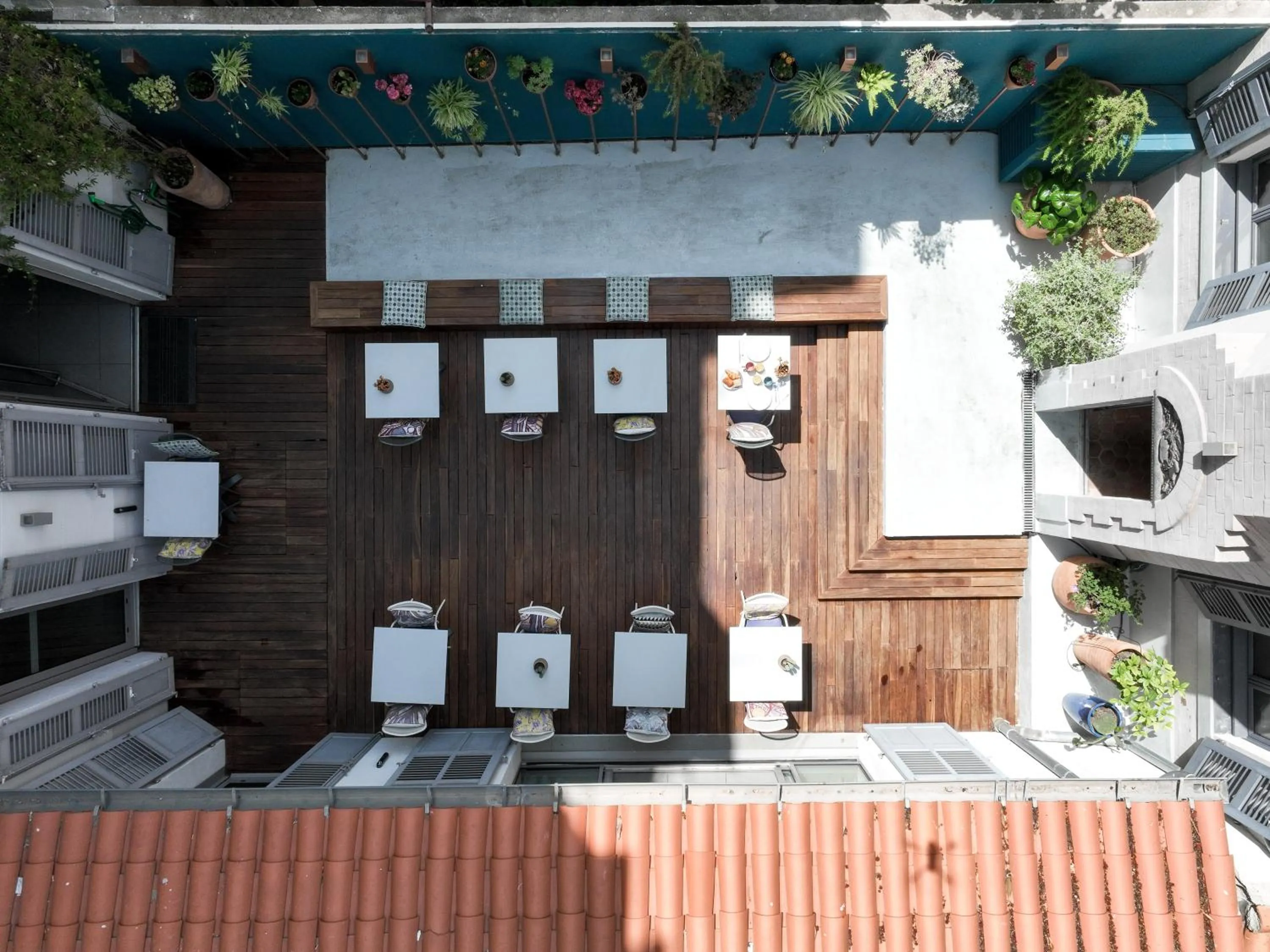 Patio in Alex Hotel & Spa